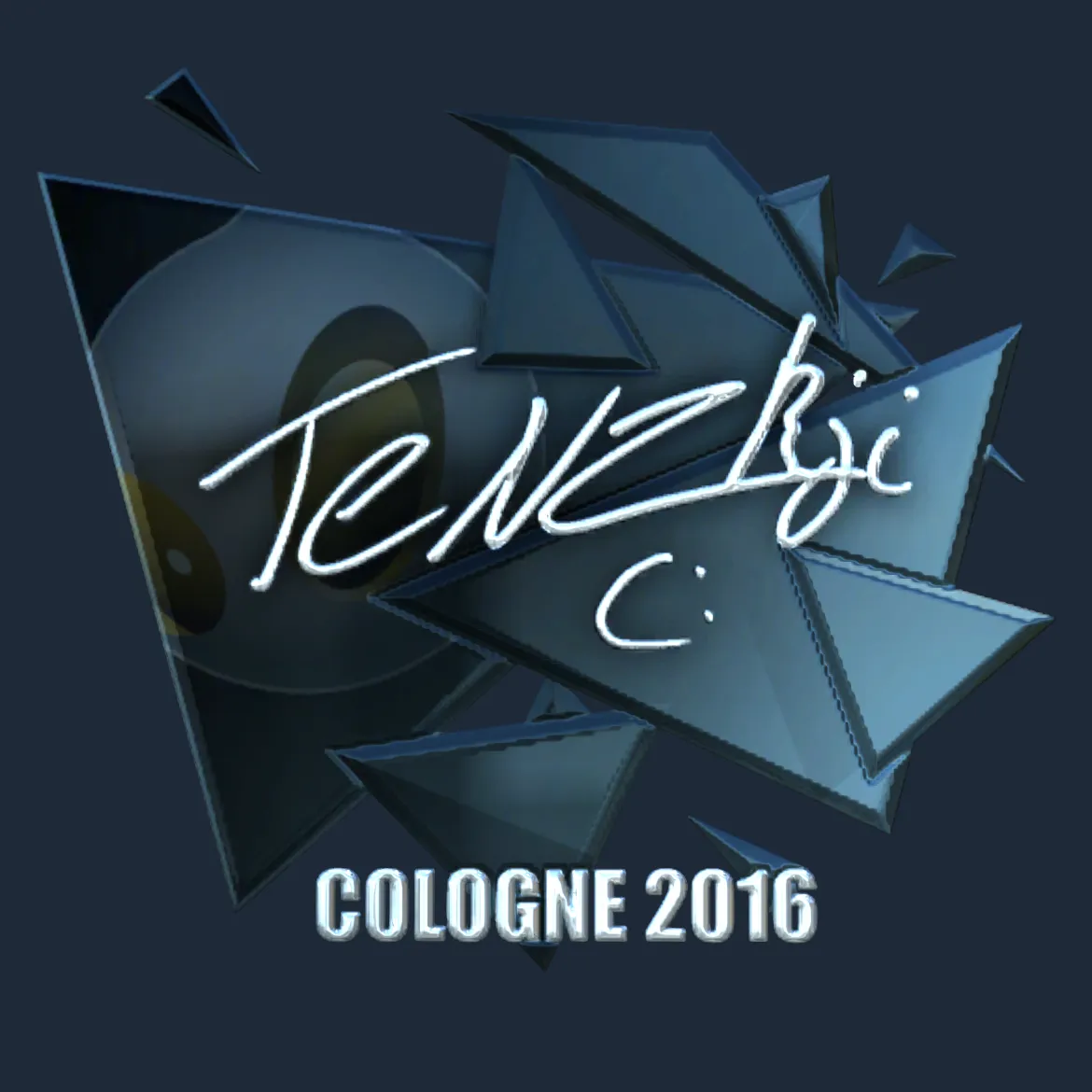 Sticker | TENZKI (Foil) | Cologne 2016