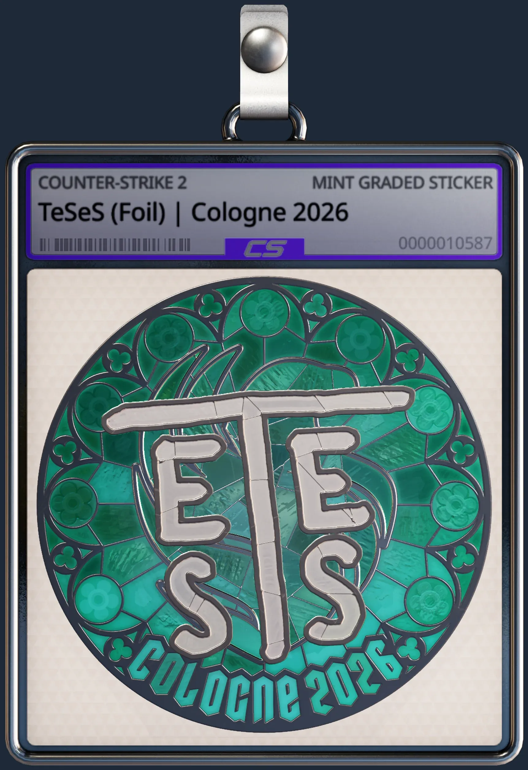 Sticker | TeSeS (Foil) | Cologne 2026