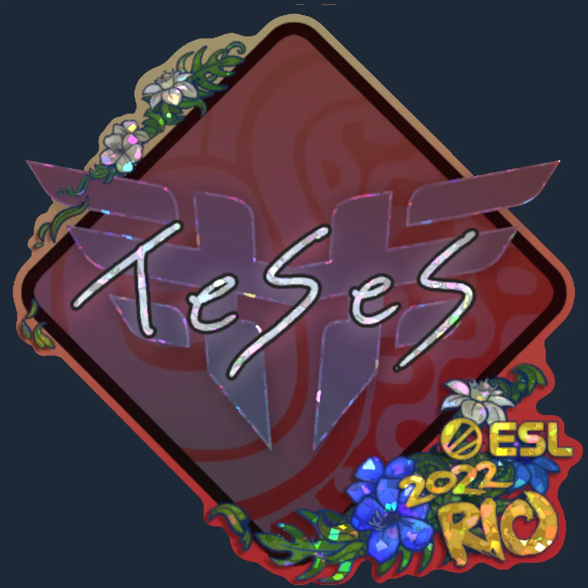 Sticker | TeSeS (Glitter) | Rio 2022