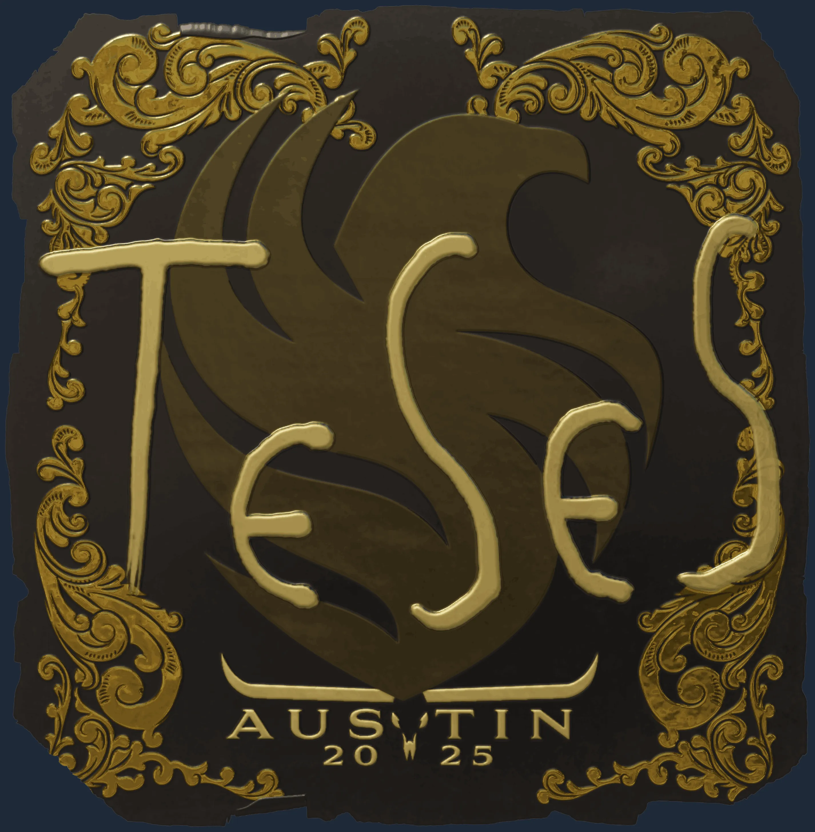 Sticker | TeSeS (Gold) | Austin 2025