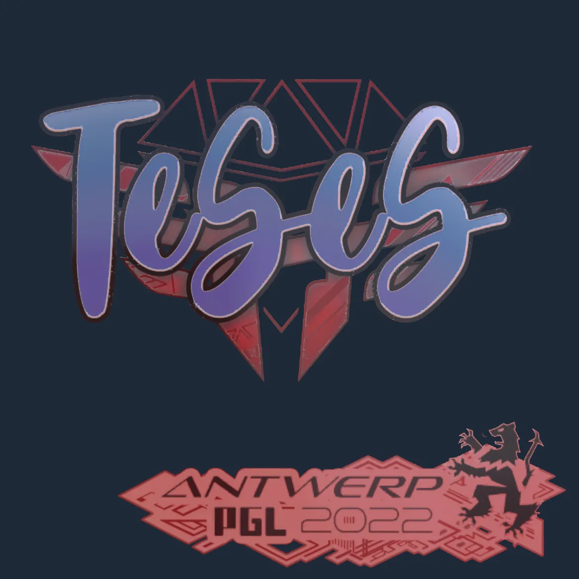 Sticker | TeSeS (Holo) | Antwerp 2022