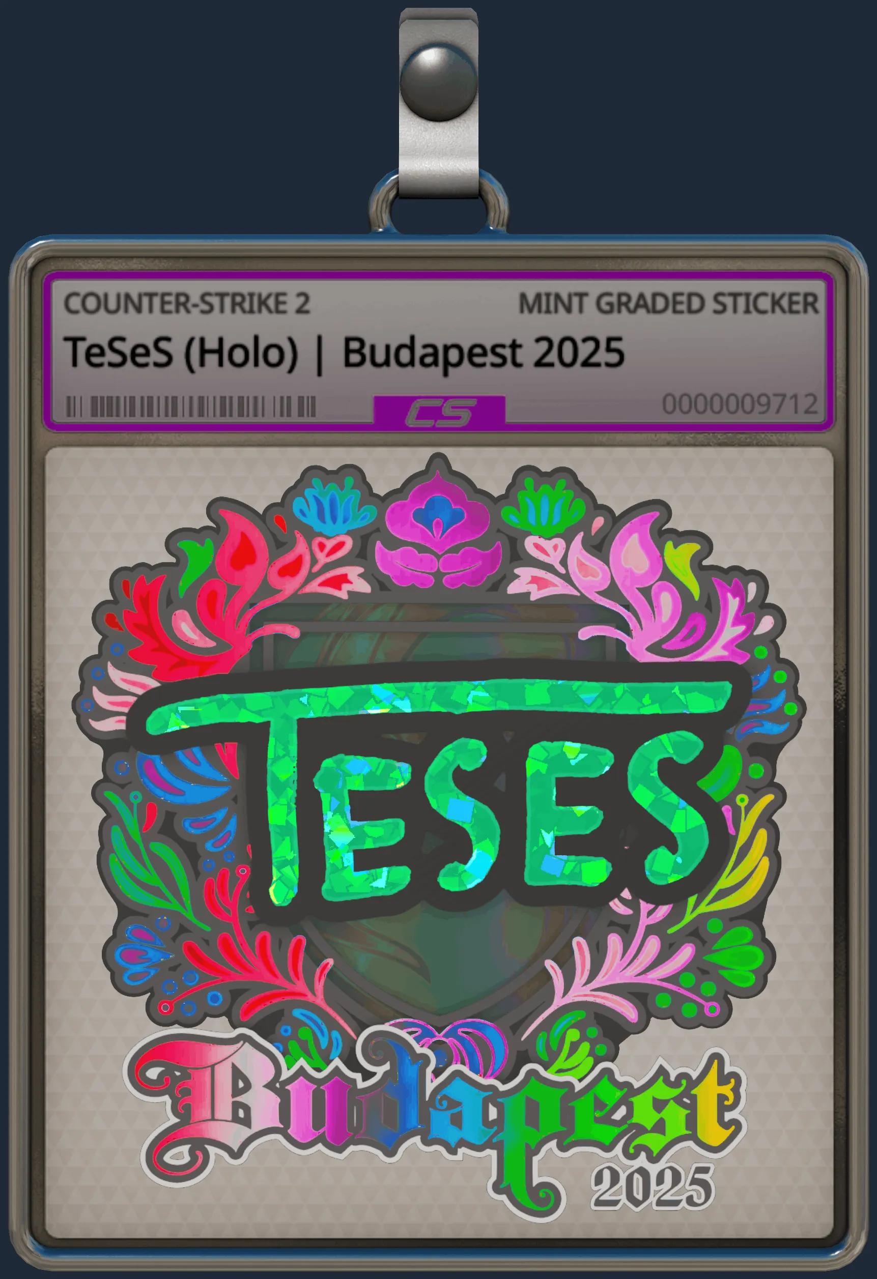 Sticker | TeSeS (Holo) | Budapest 2025