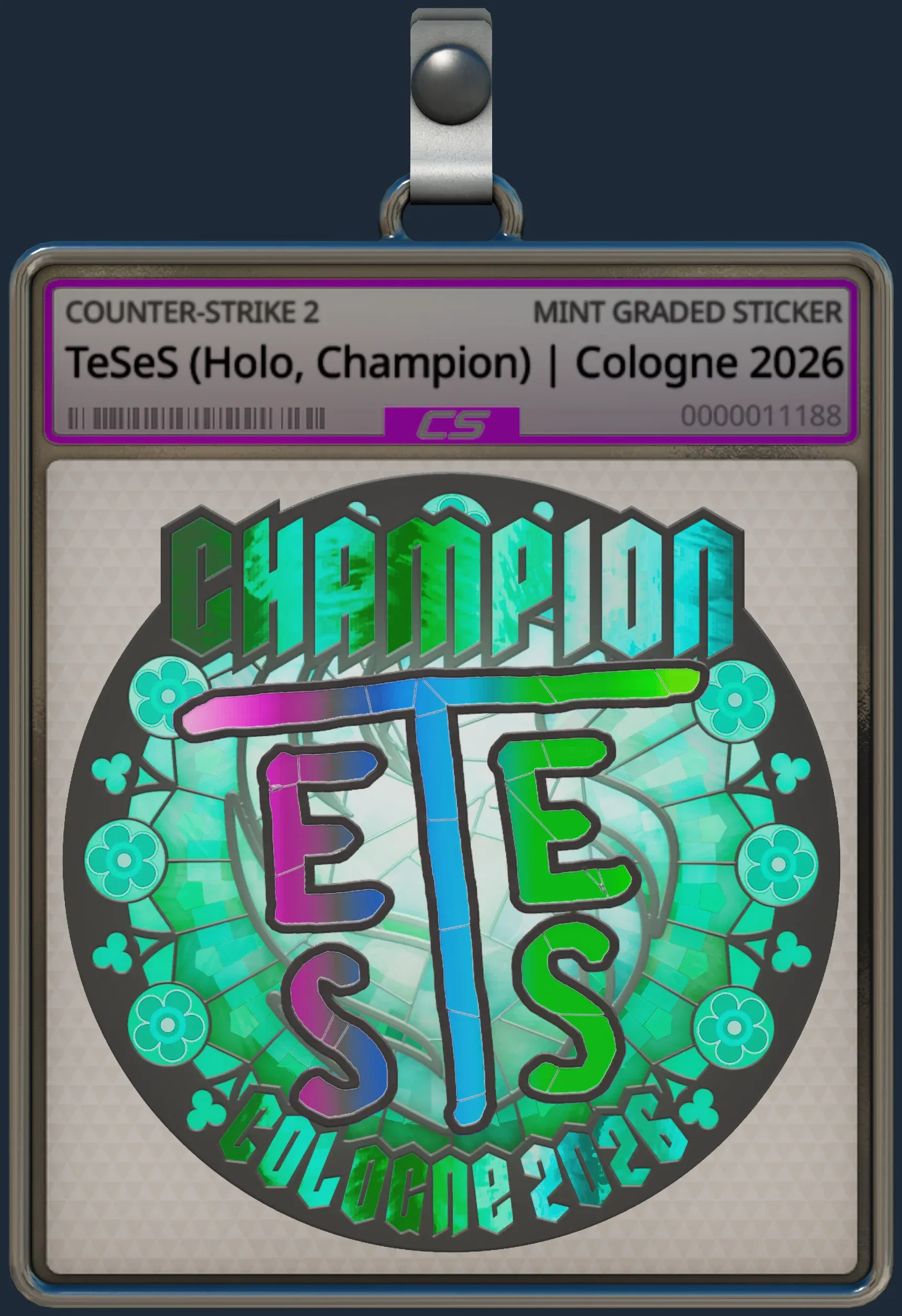 Sticker | TeSeS (Holo, Champion) | Cologne 2026 Sticker | TeSeS (Holo, Champion) | Cologne 2026