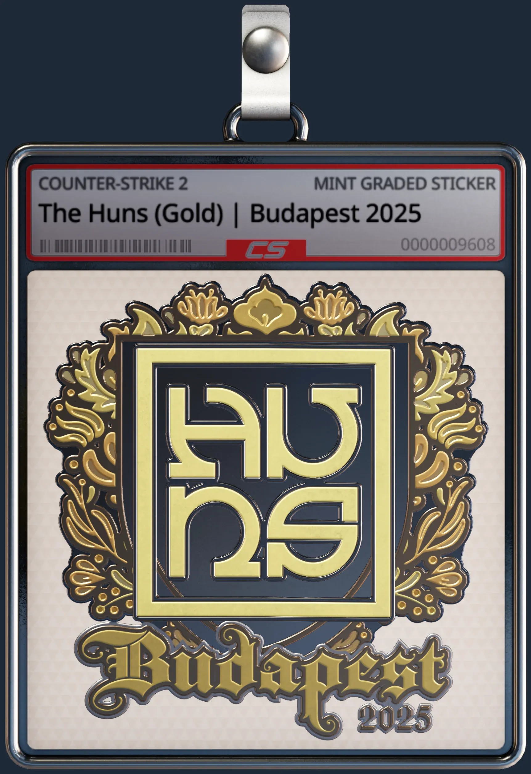 Sticker | The Huns (Gold) | Budapest 2025