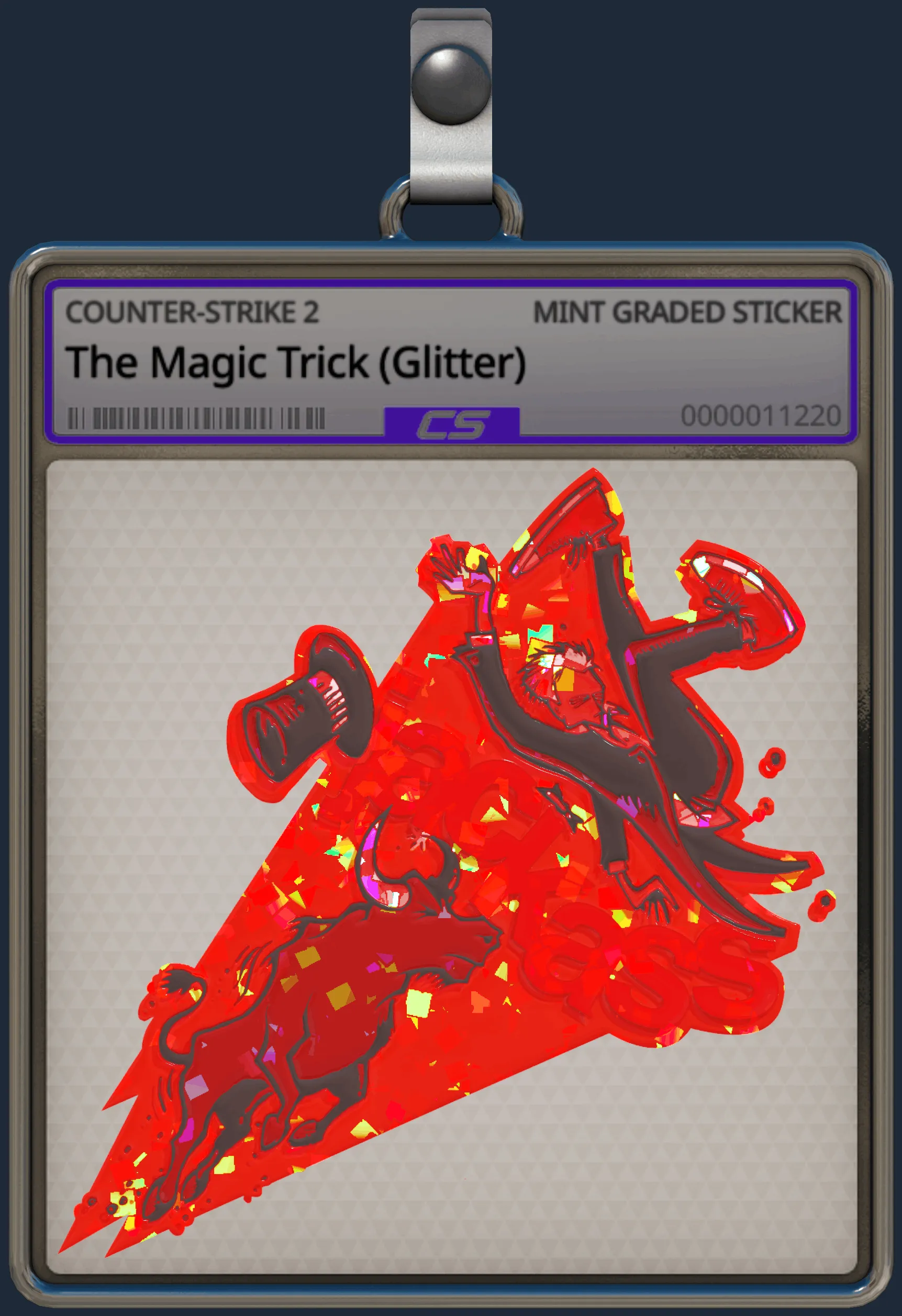 Sticker | The Magic Trick (Glitter) Sticker | The Magic Trick (Glitter)