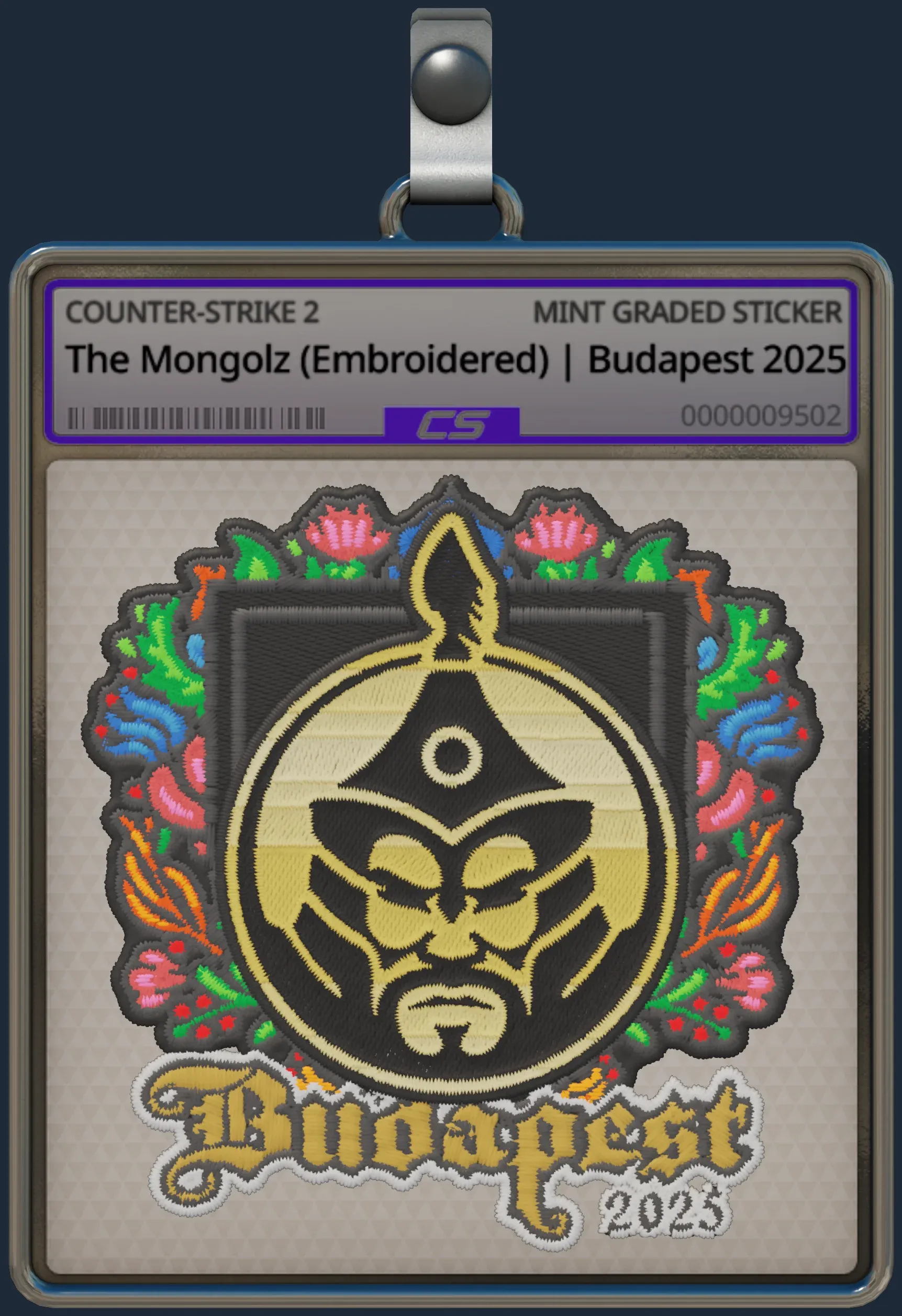 Sticker | The Mongolz (Embroidered) | Budapest 2025