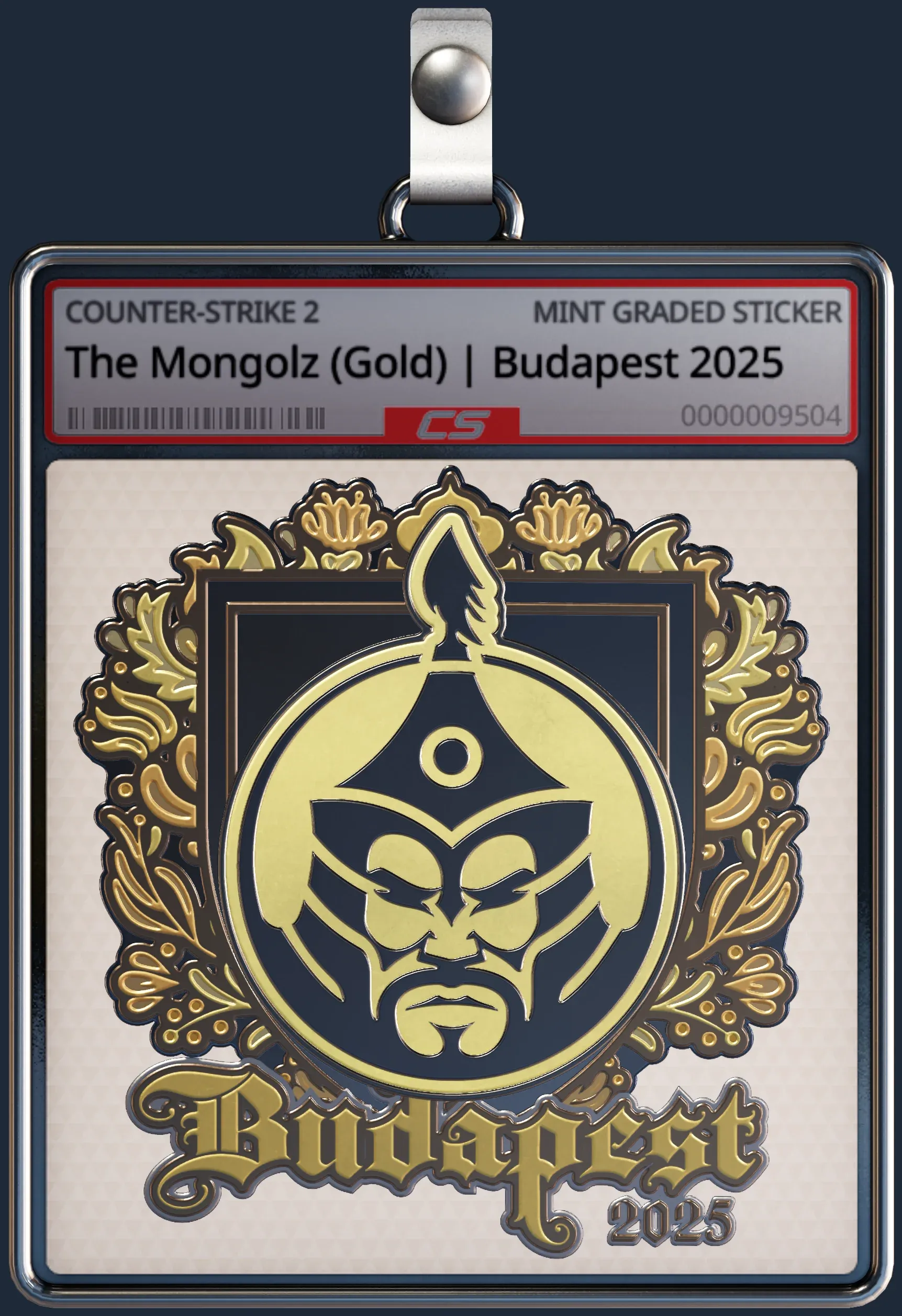 Sticker | The Mongolz (Gold) | Budapest 2025