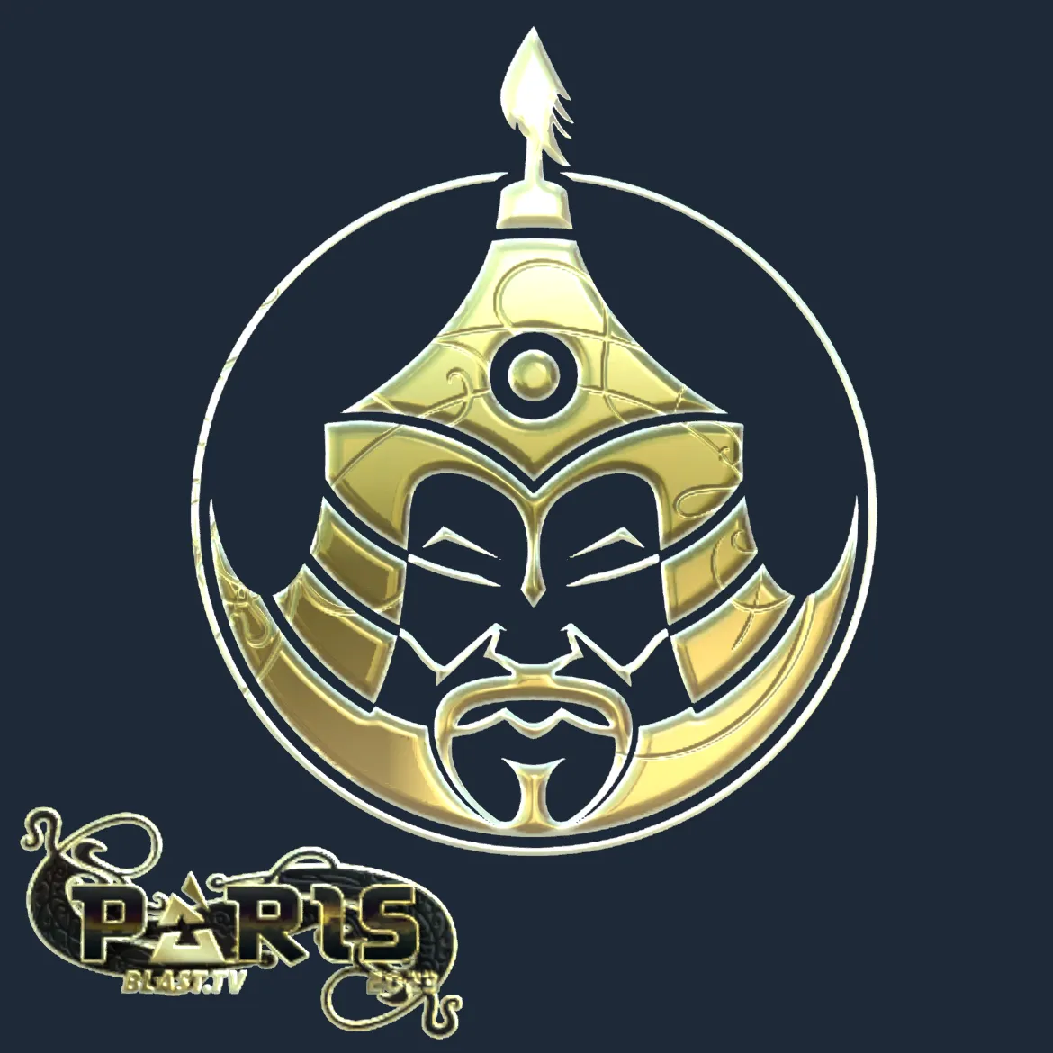 Sticker | The MongolZ (Gold) | Paris 2023