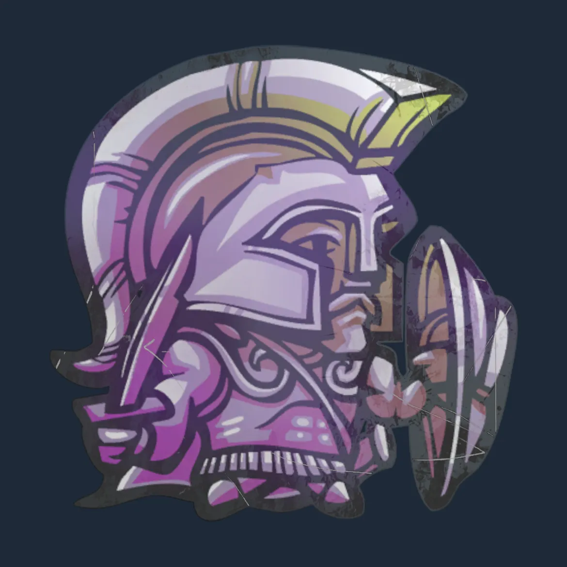 Sticker | The Spartan