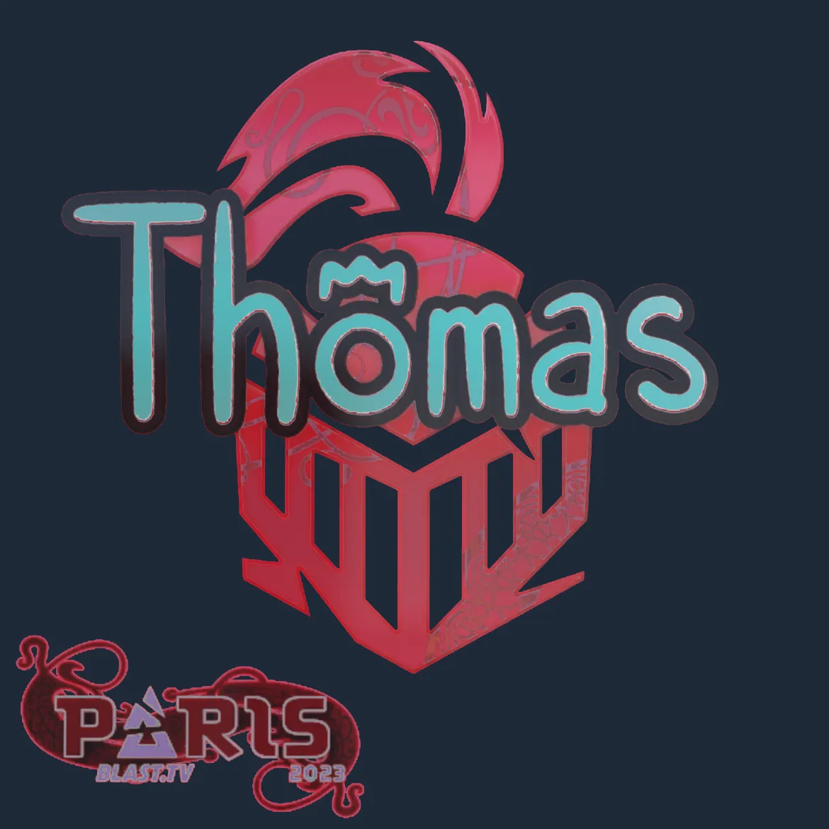 Sticker | Thomas (Holo) | Paris 2023