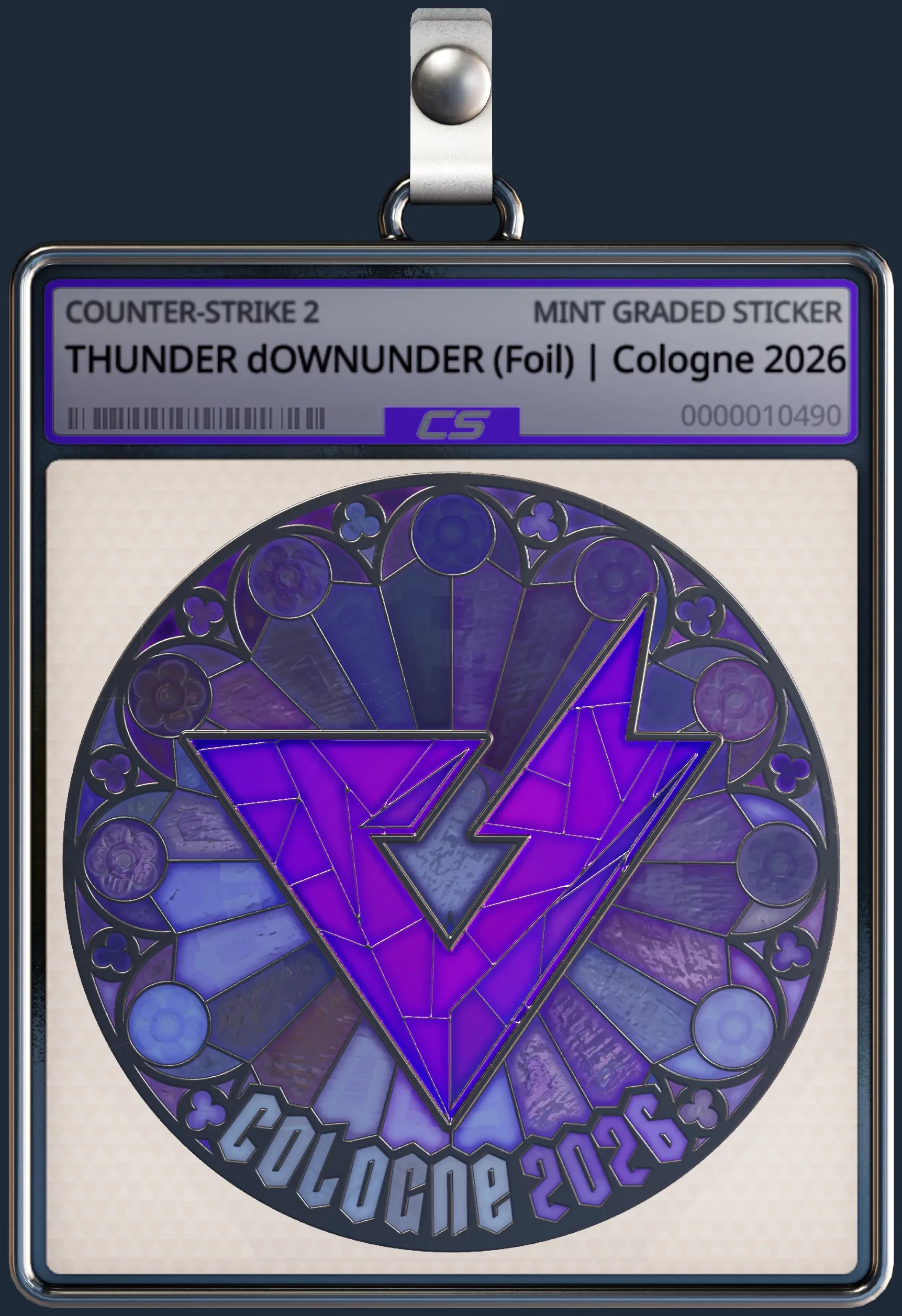 Sticker | THUNDER dOWNUNDER (Foil) | Cologne 2026