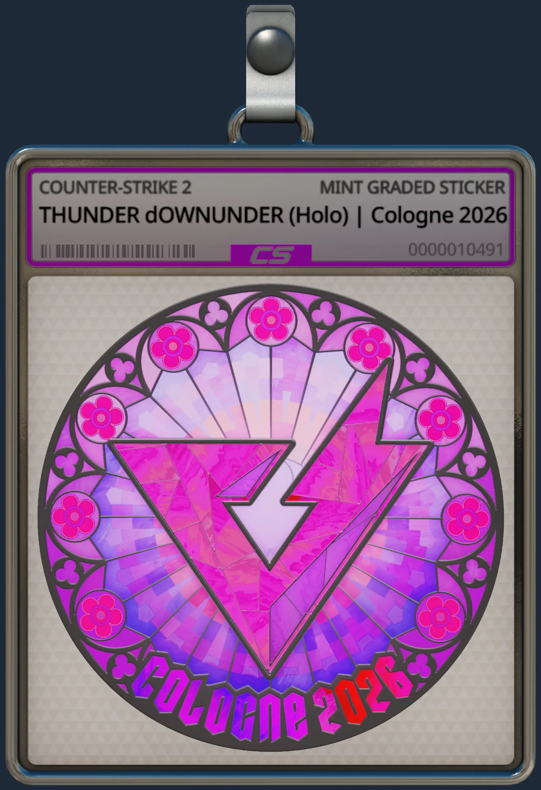 Sticker | THUNDER dOWNUNDER (Holo) | Cologne 2026