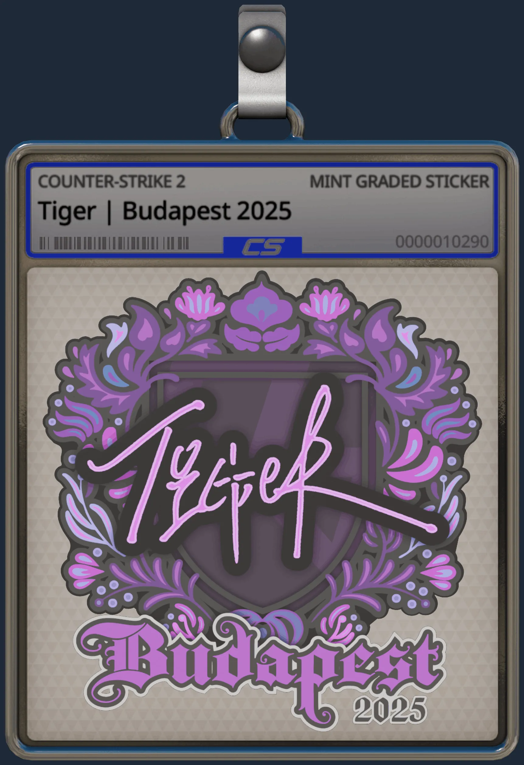 Sticker | Tiger | Budapest 2025