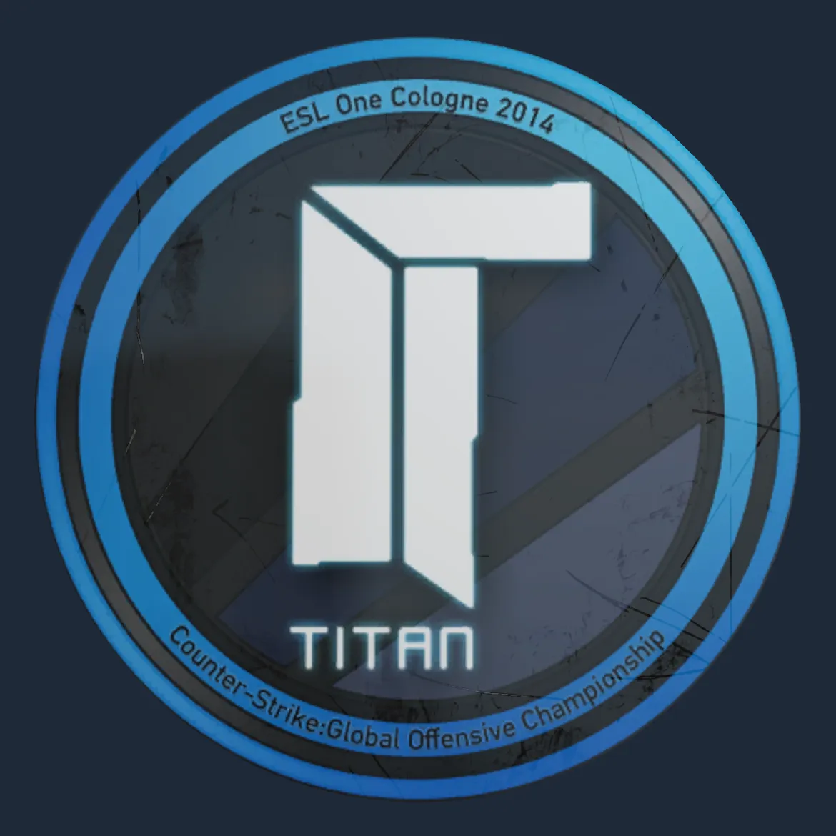 Sticker | Titan | Cologne 2014