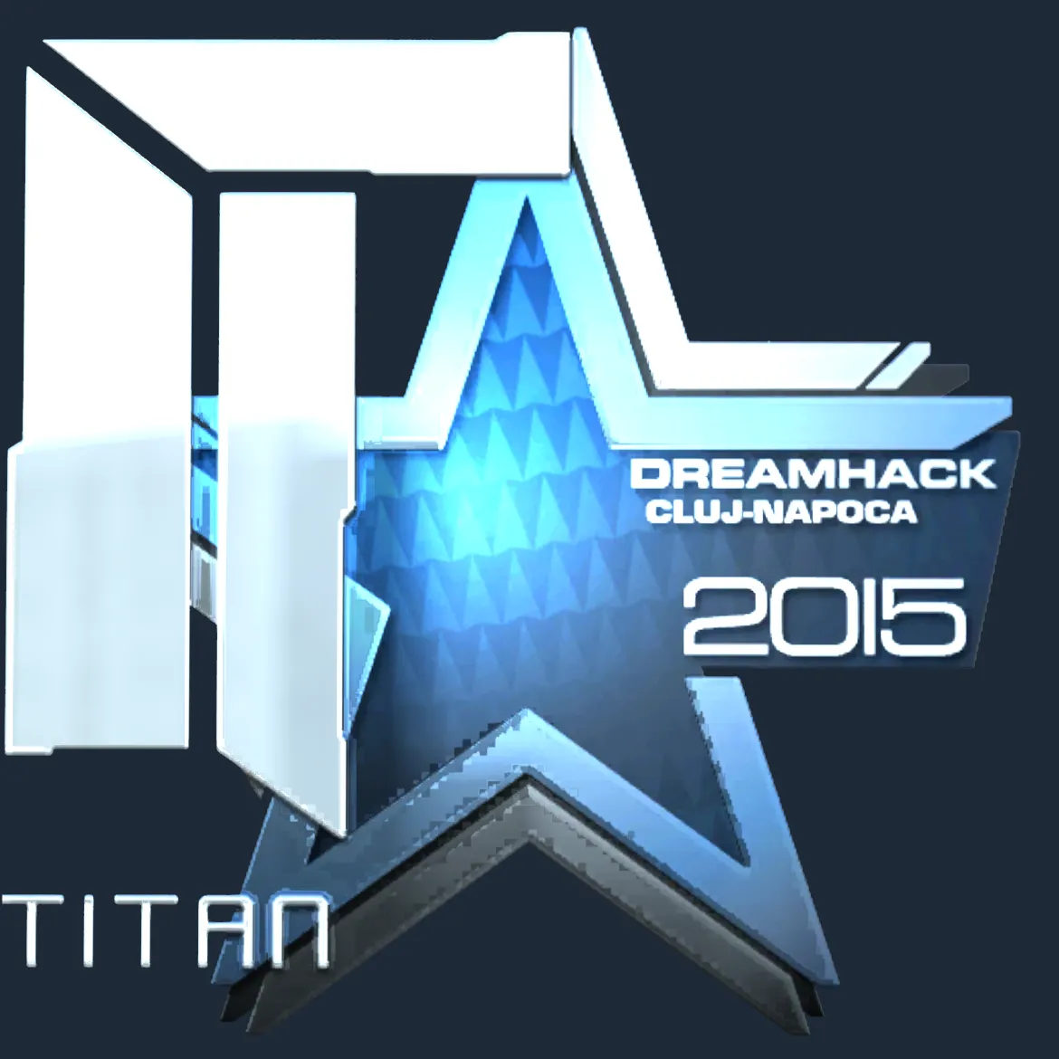 Sticker | Titan (Foil) | Cluj-Napoca 2015