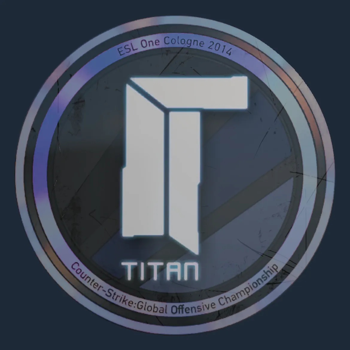 Sticker | Titan (Holo) | Cologne 2014
