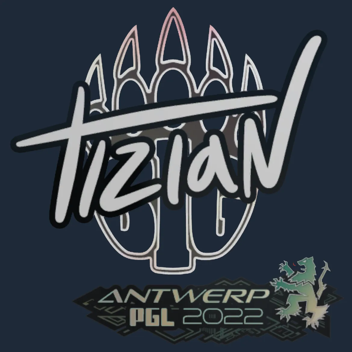 Sticker | tiziaN | Antwerp 2022