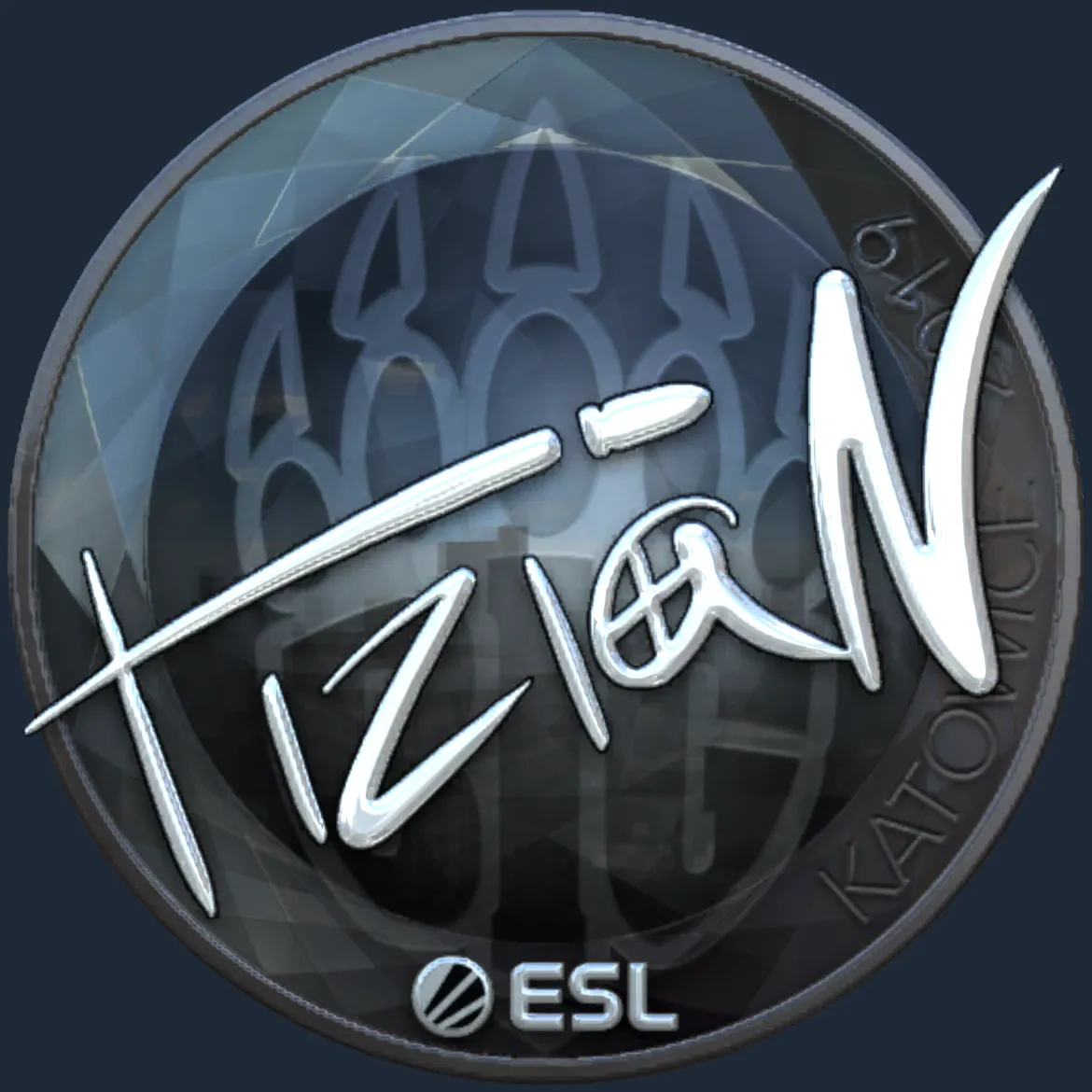 Sticker | tiziaN (Foil) | Katowice 2019