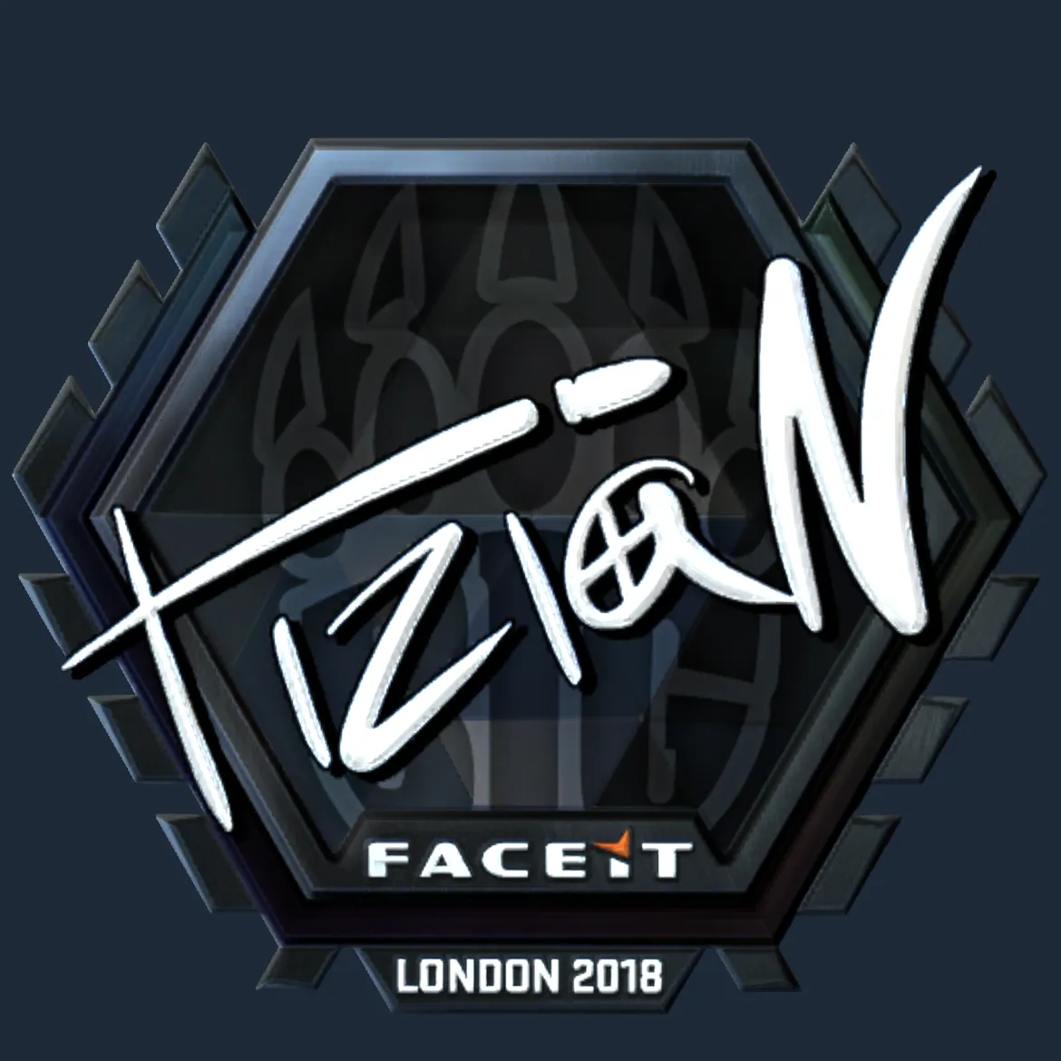 Sticker | tiziaN (Foil) | London 2018