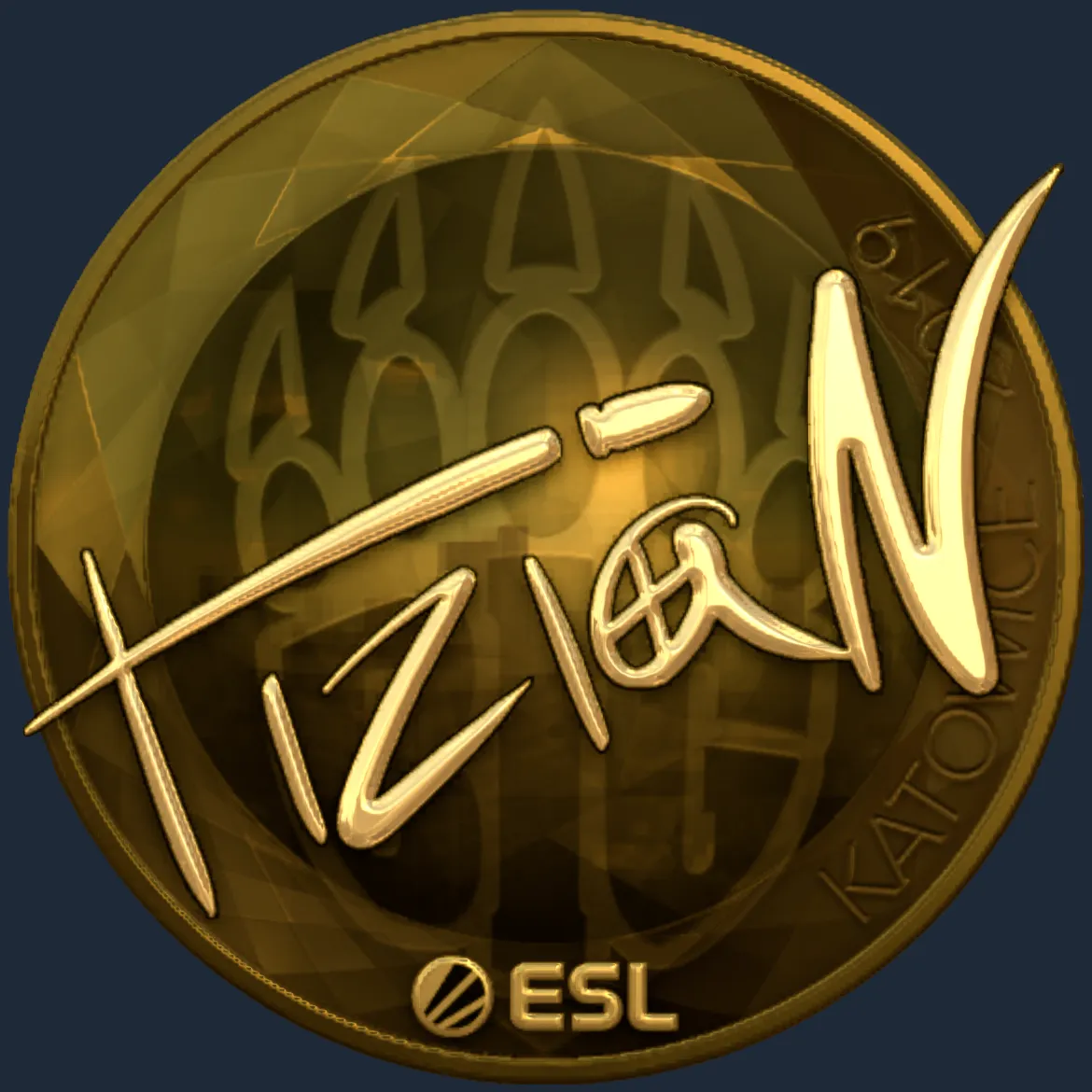Sticker | tiziaN (Gold) | Katowice 2019