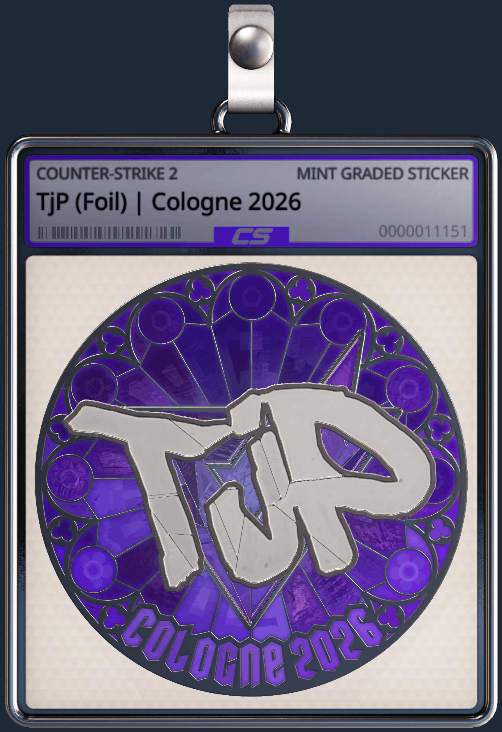 Sticker | TjP (Foil) | Cologne 2026