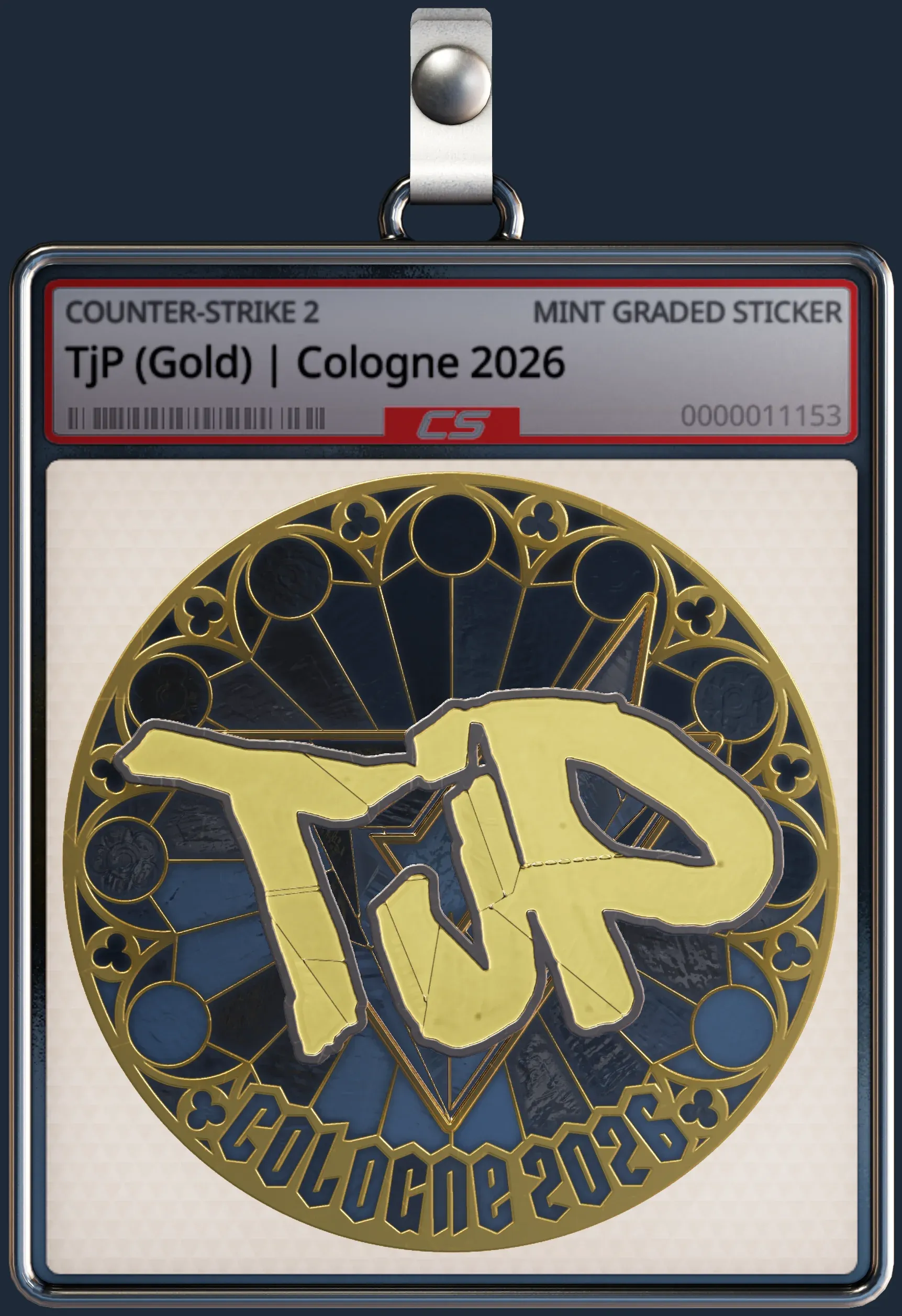 Sticker | TjP (Gold) | Cologne 2026