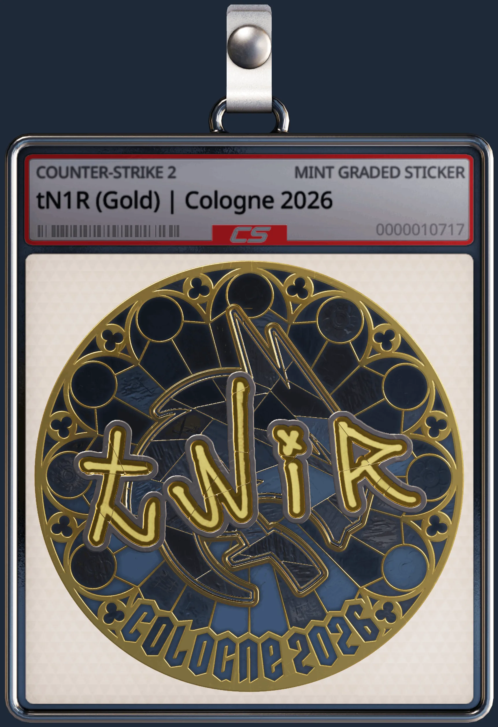 Sticker | tN1R (Gold) | Cologne 2026