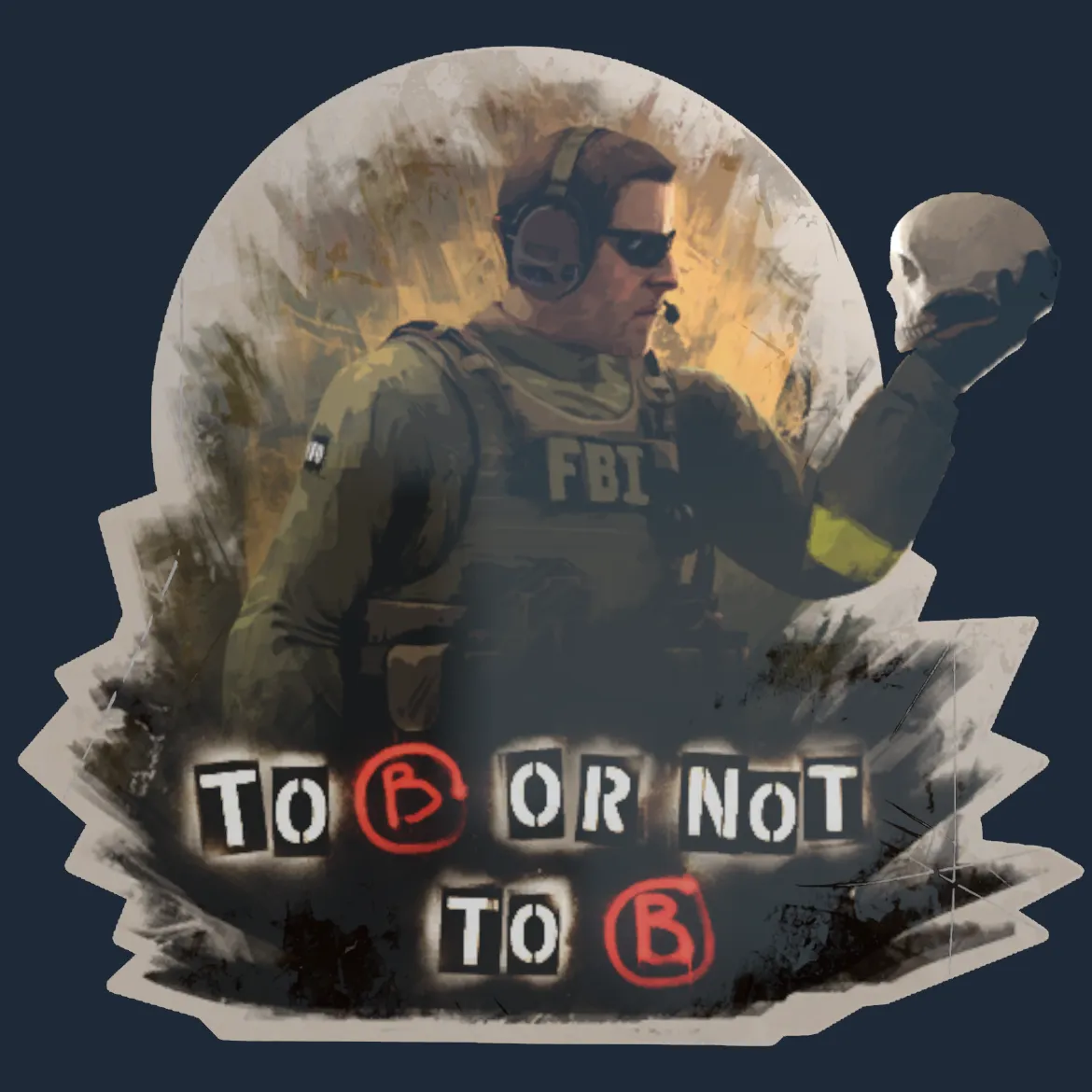 Sticker | To B or not to B