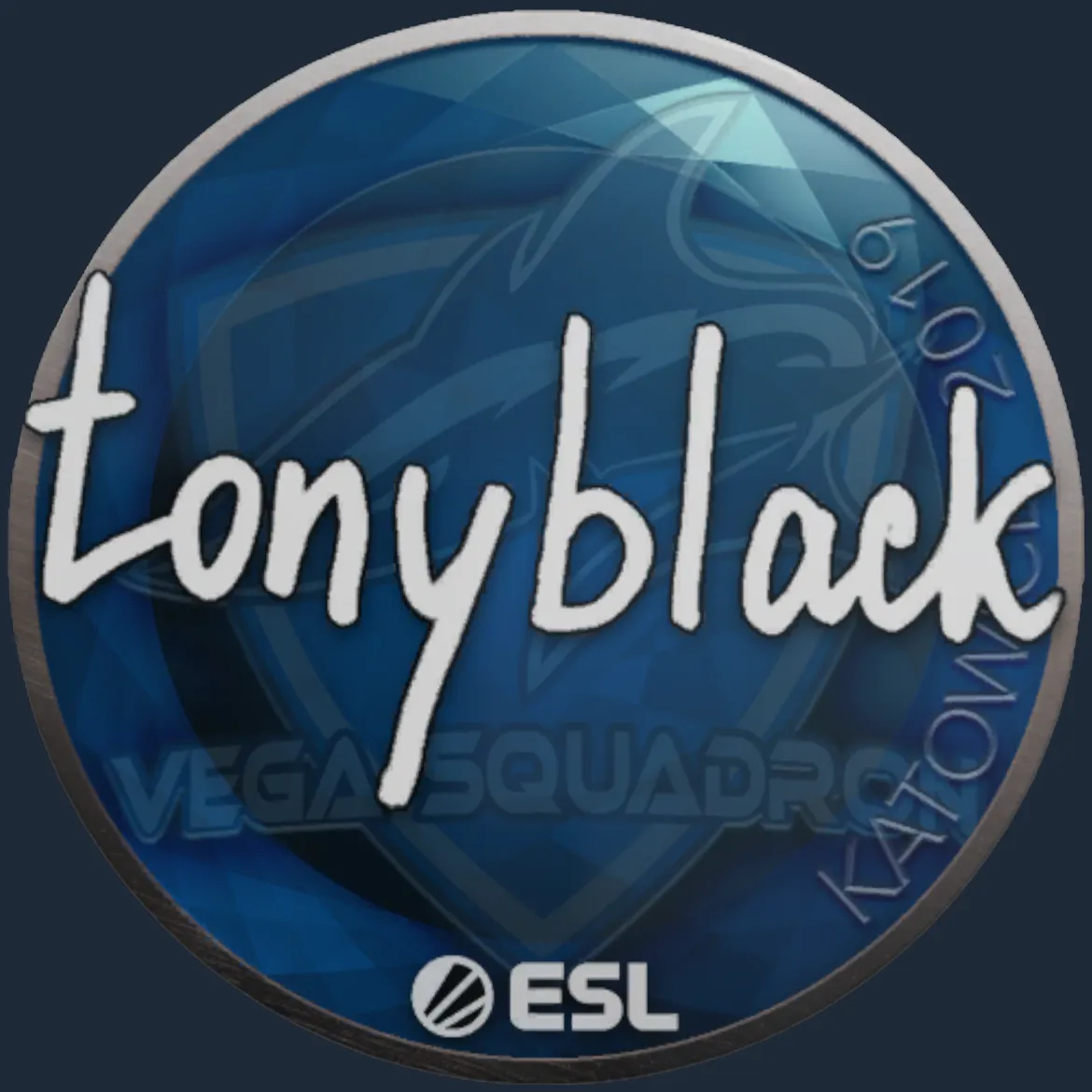 Sticker | tonyblack | Katowice 2019
