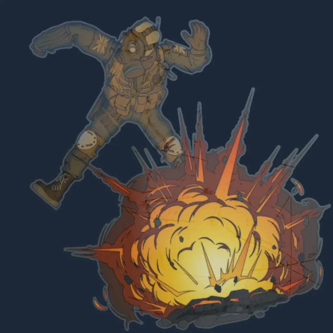Sticker | Too Late