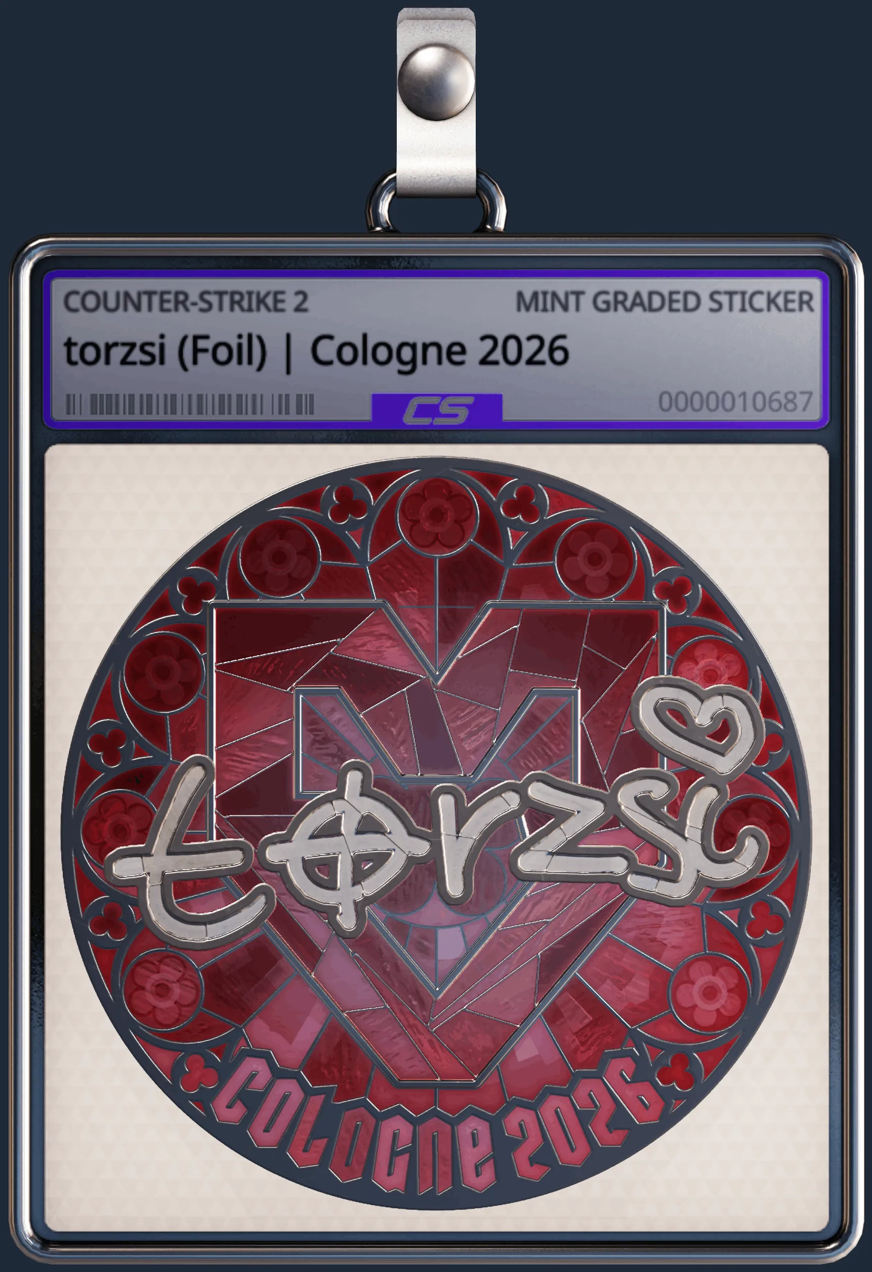 Sticker | torzsi (Foil) | Cologne 2026 Sticker | torzsi (Foil) | Cologne 2026