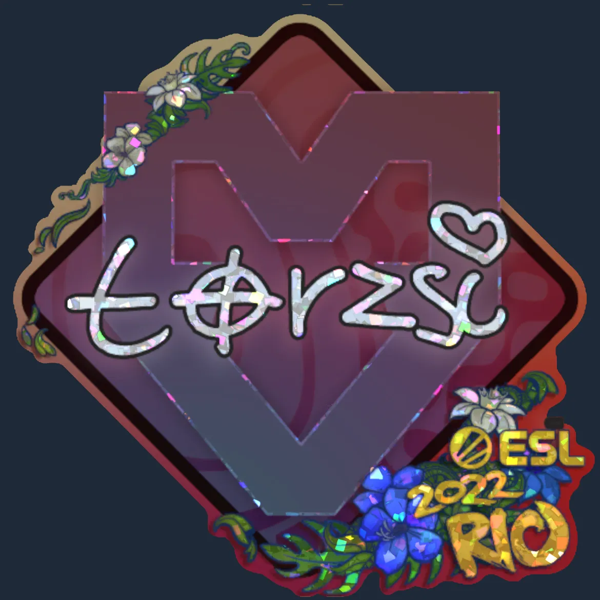 Sticker | torzsi (Glitter) | Rio 2022