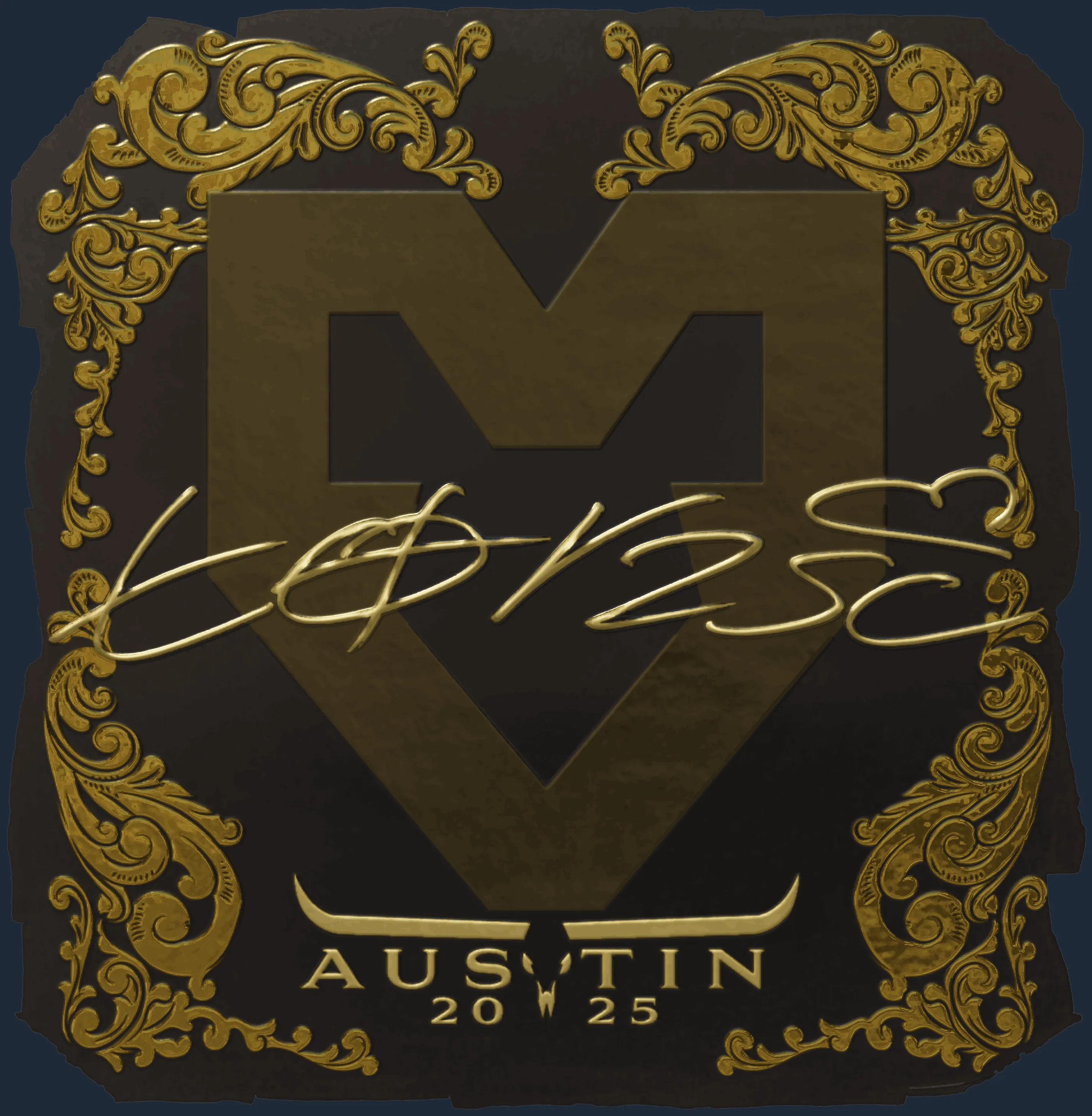 Sticker | torzsi (Gold) | Austin 2025