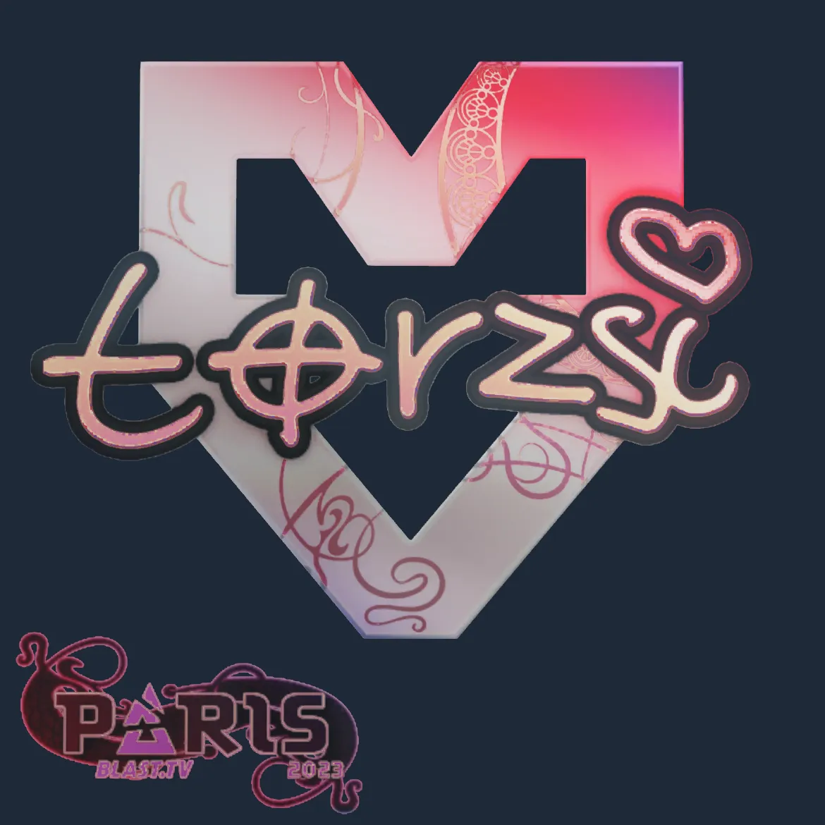Sticker | torzsi (Holo) | Paris 2023