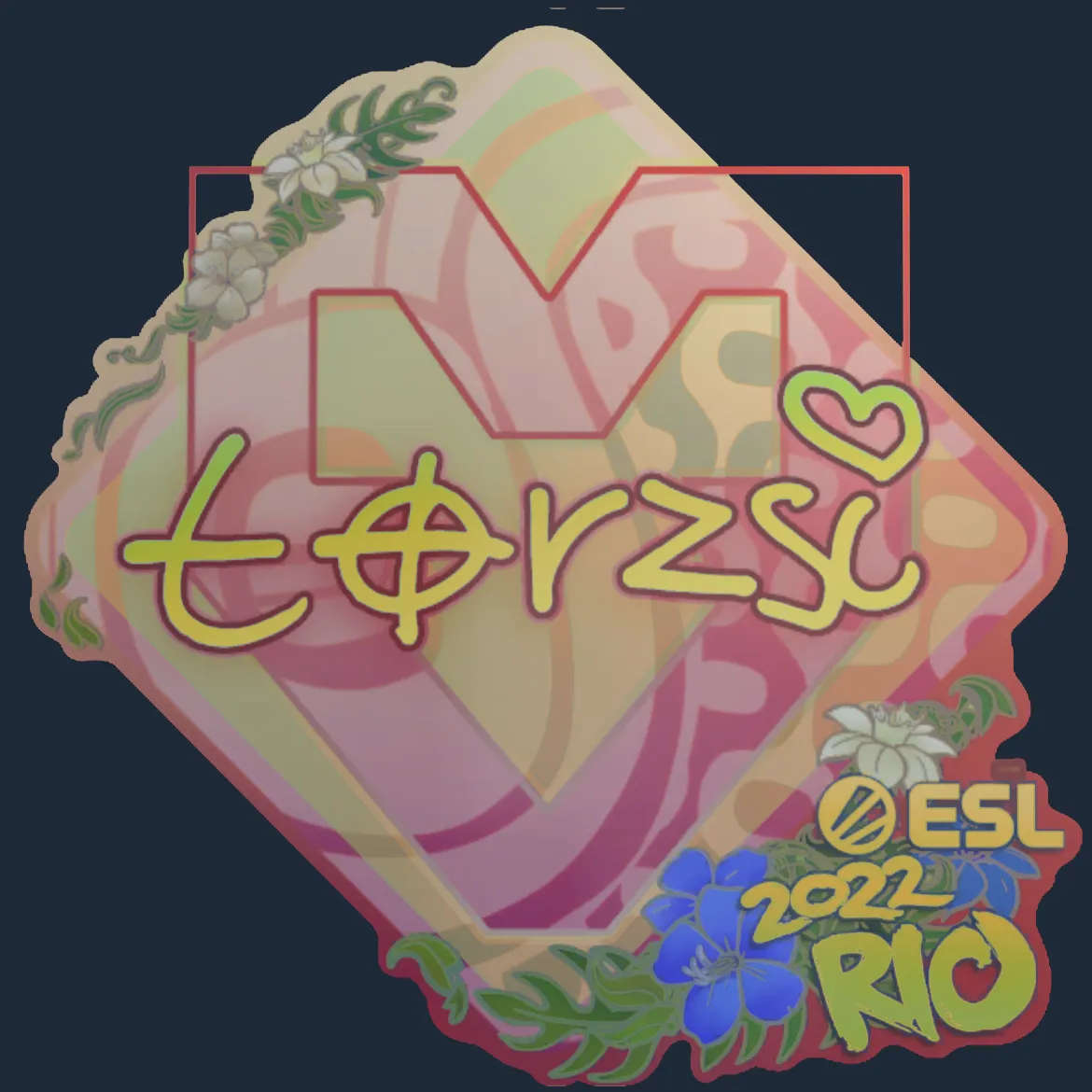Sticker | torzsi (Holo) | Rio 2022