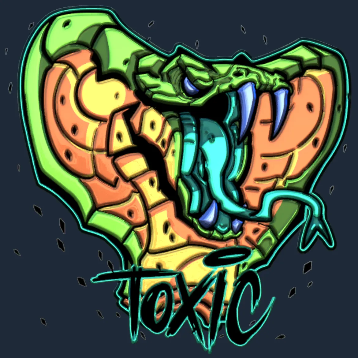 Sticker | Toxic (Foil)
