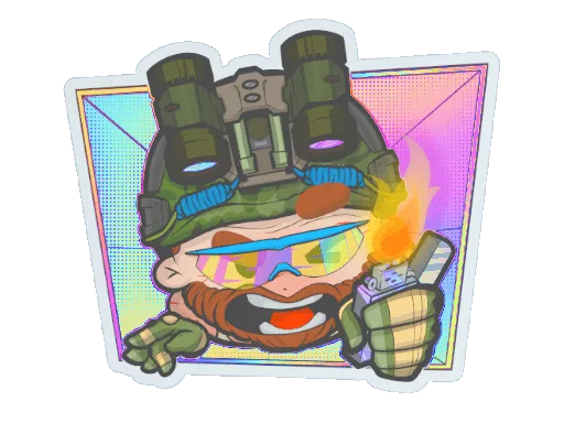Sticker | Try Hard (Holo)