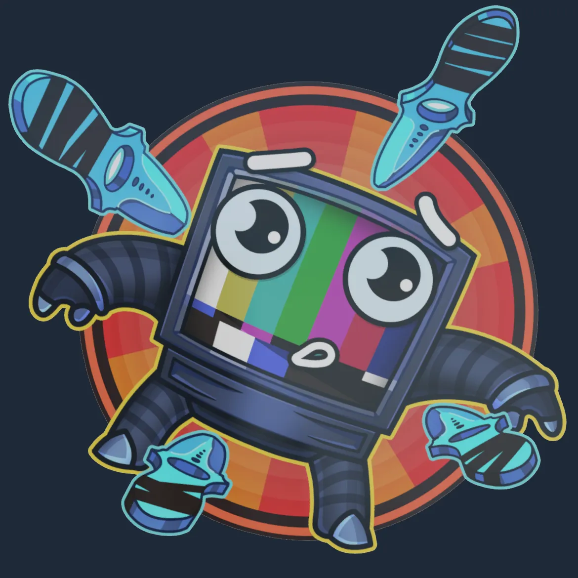 Sticker | TV On Mirage