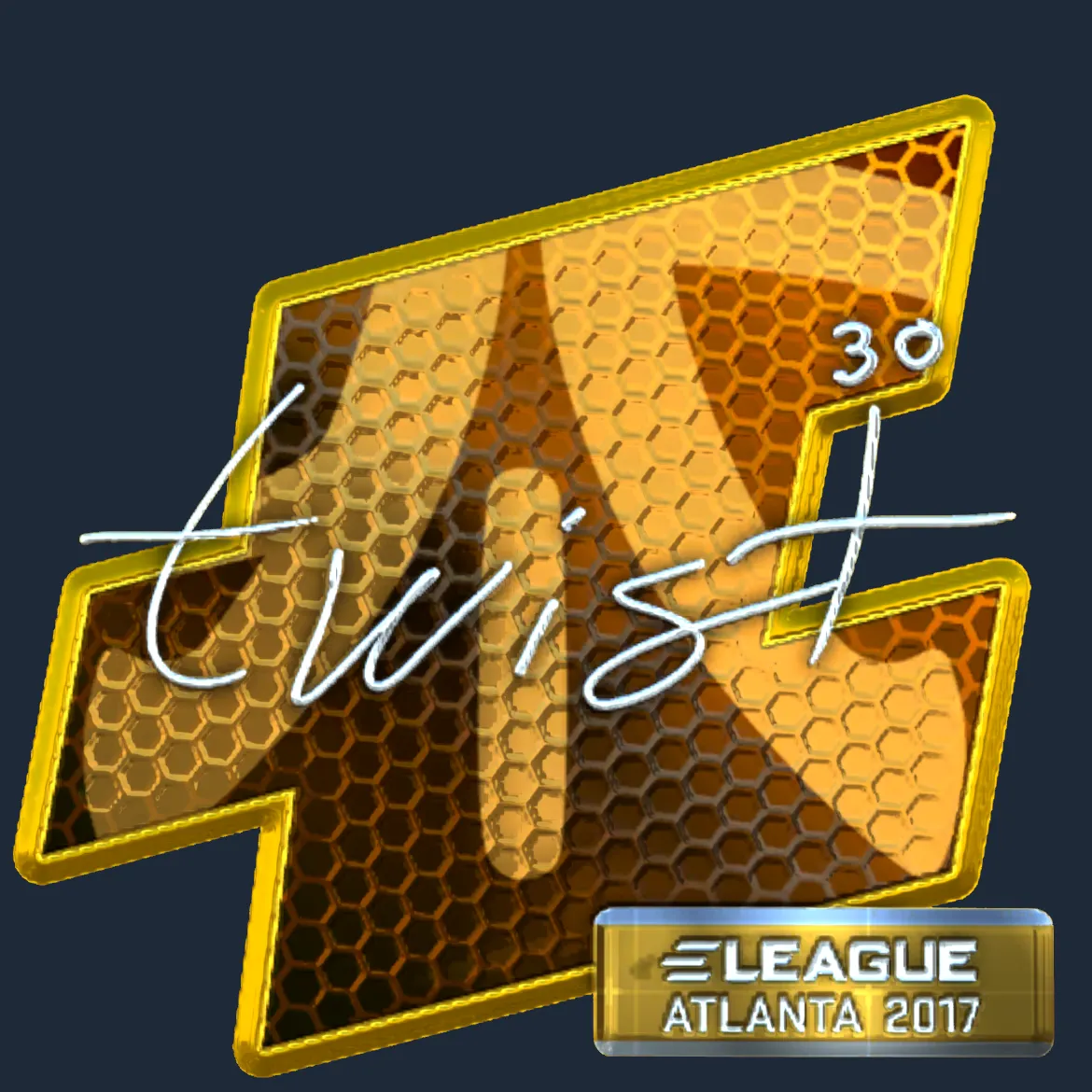 Sticker | twist (Foil) | Atlanta 2017