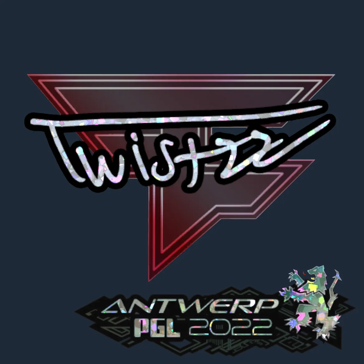 Sticker | Twistzz (Glitter) | Antwerp 2022