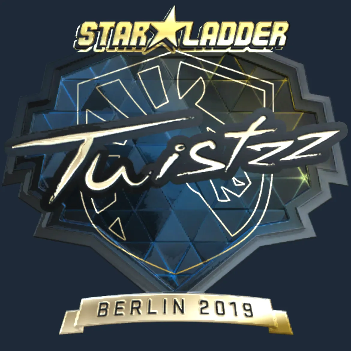 Sticker | Twistzz (Gold) | Berlin 2019