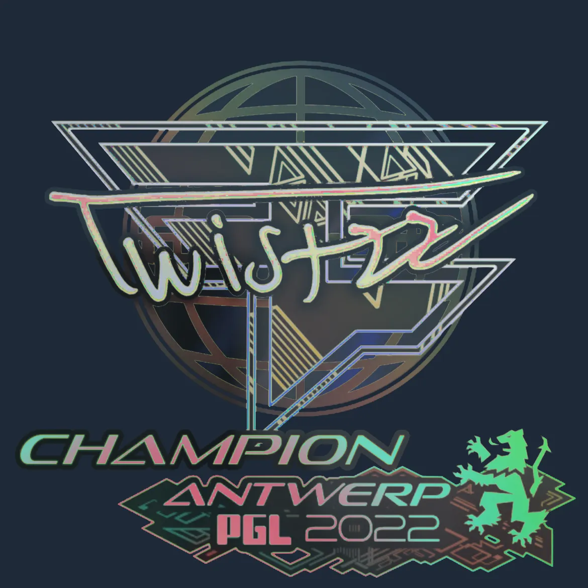 Sticker | Twistzz (Holo, Champion) | Antwerp 2022