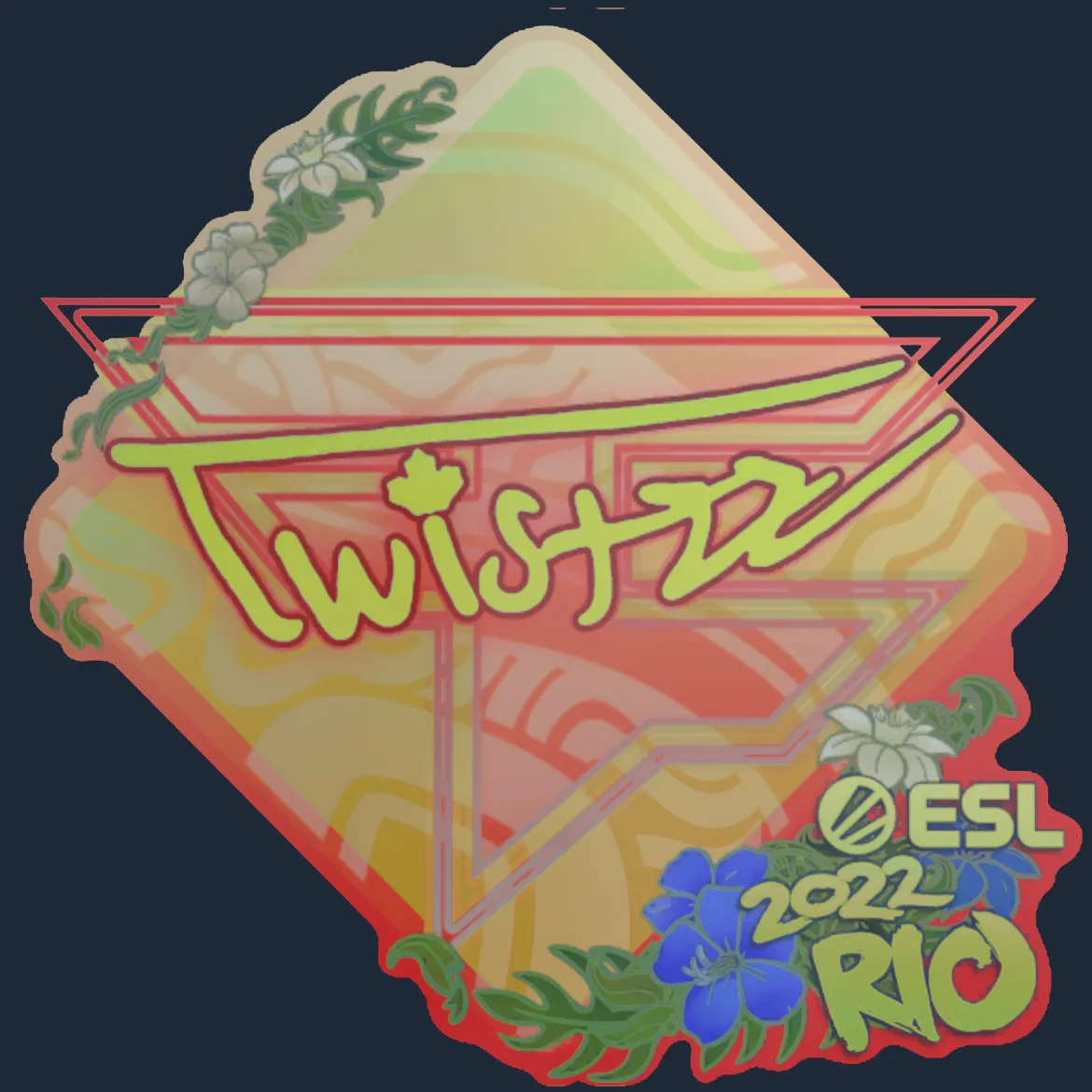 Sticker | Twistzz (Holo) | Rio 2022