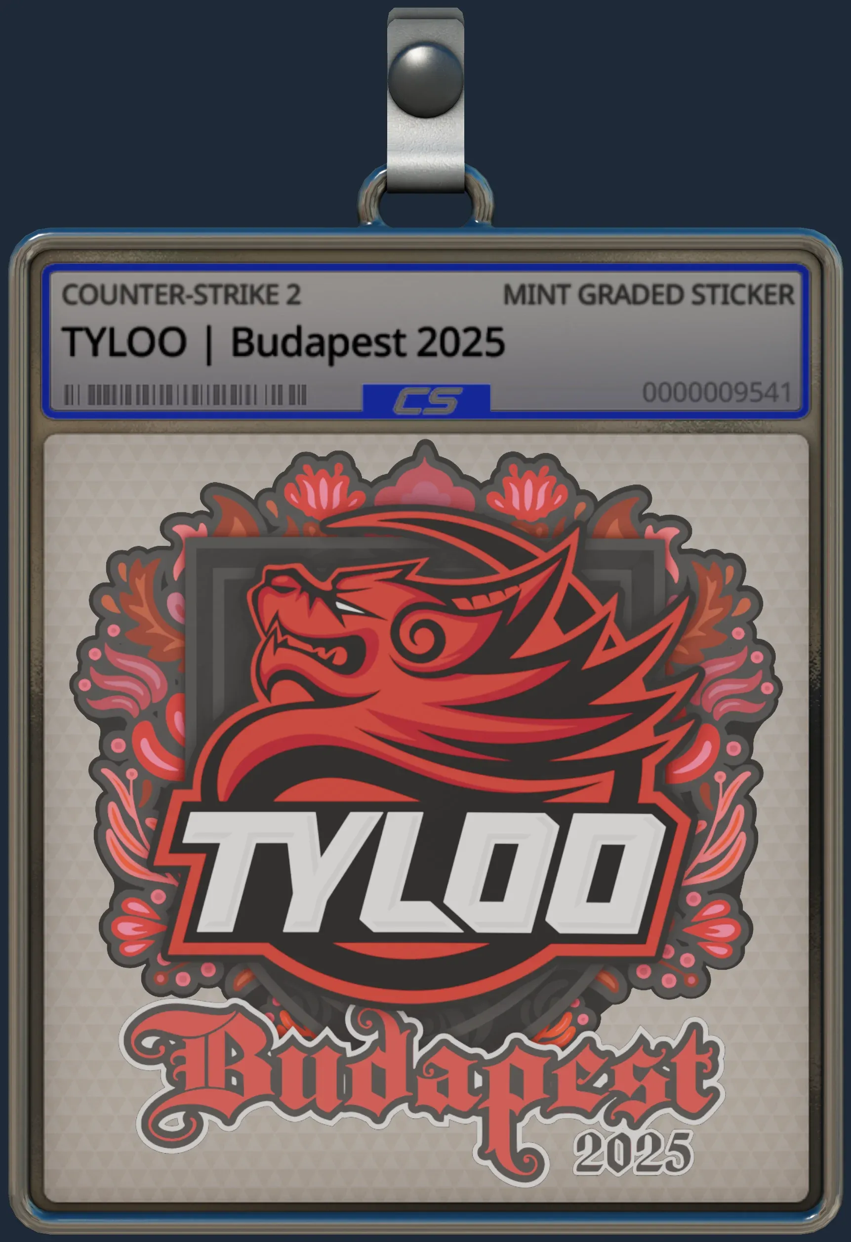 Sticker | TYLOO | Budapest 2025