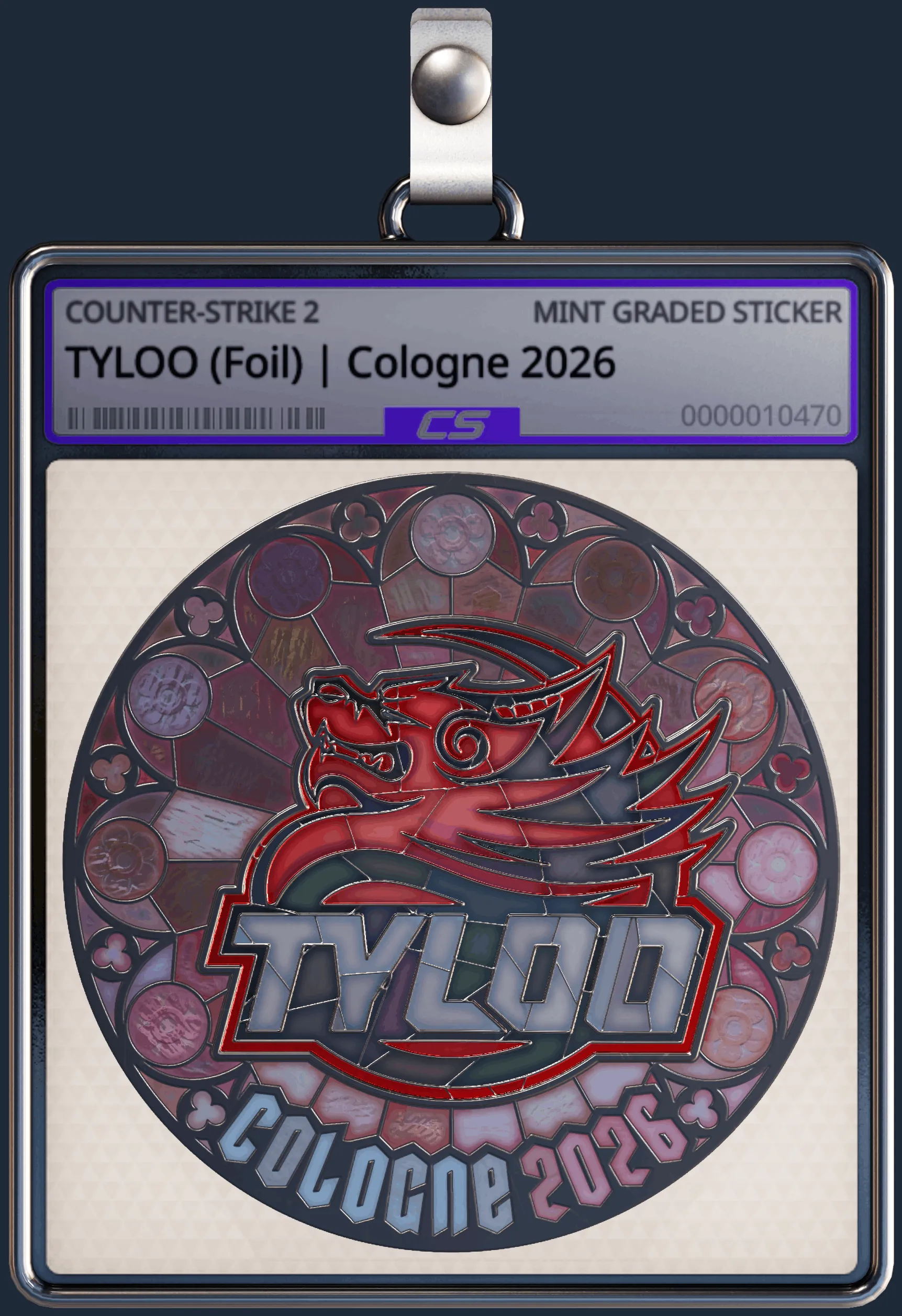 Sticker | TYLOO (Foil) | Cologne 2026