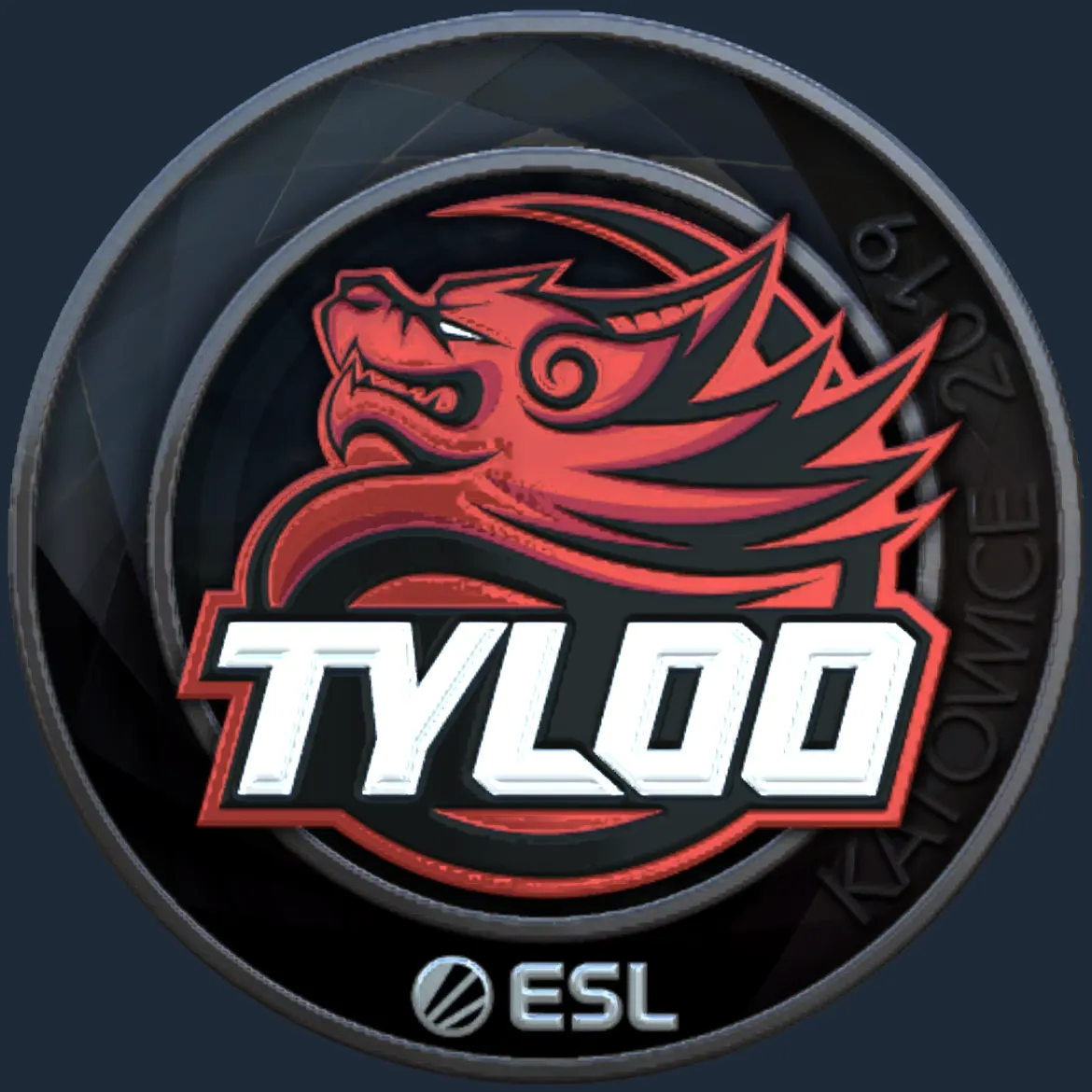 Sticker | Tyloo (Foil) | Katowice 2019