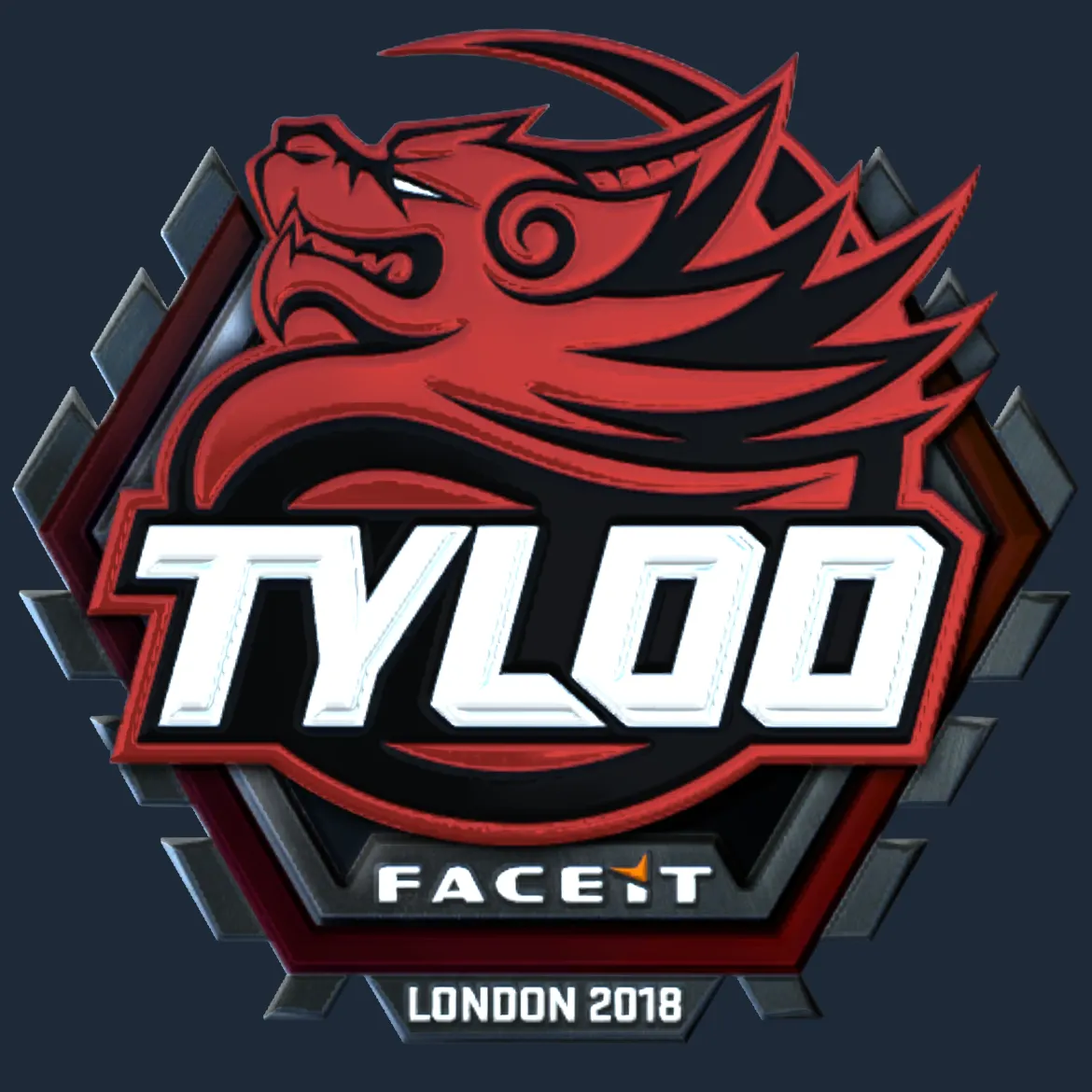 Sticker | Tyloo (Foil) | London 2018