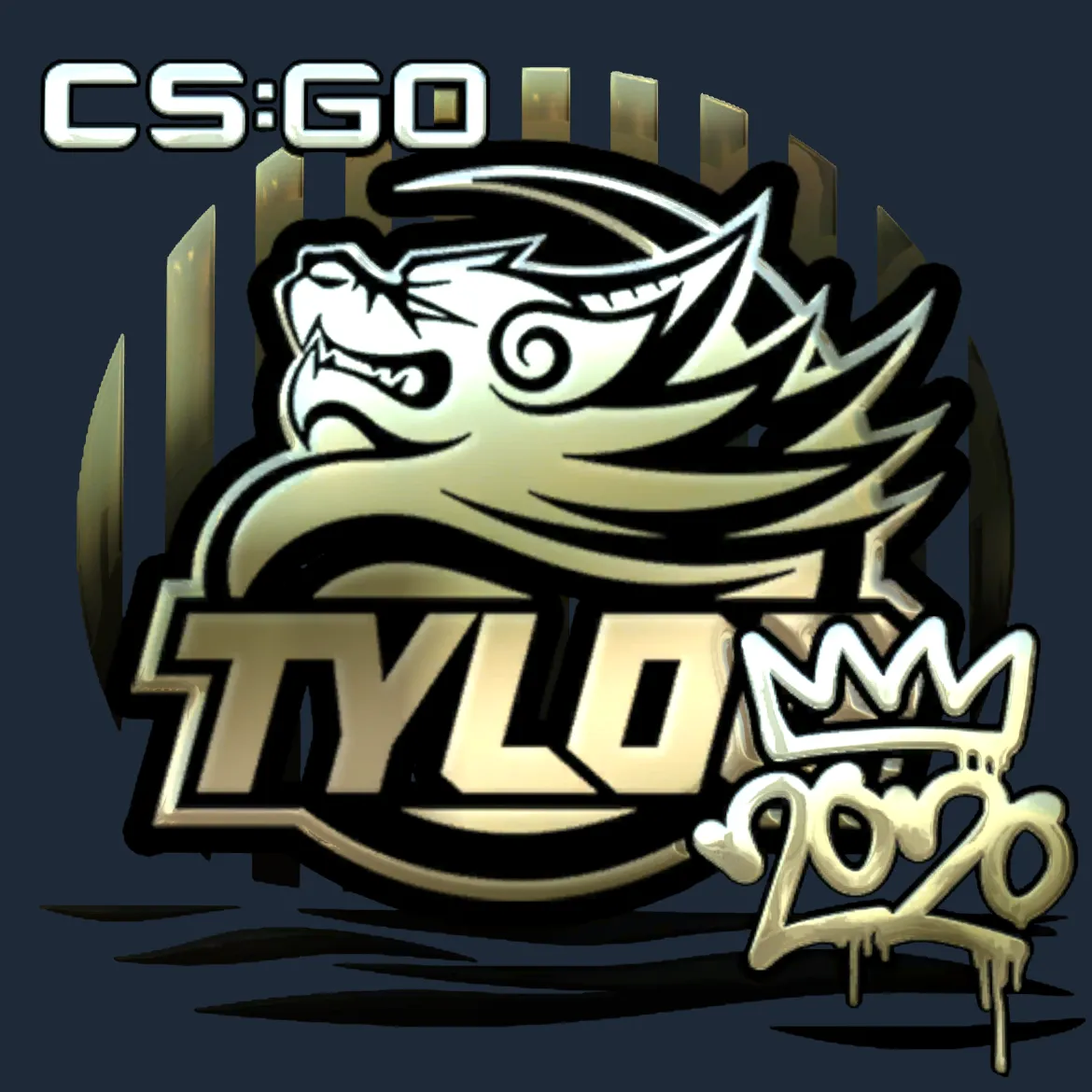 Sticker | TYLOO (Gold) | 2020 RMR