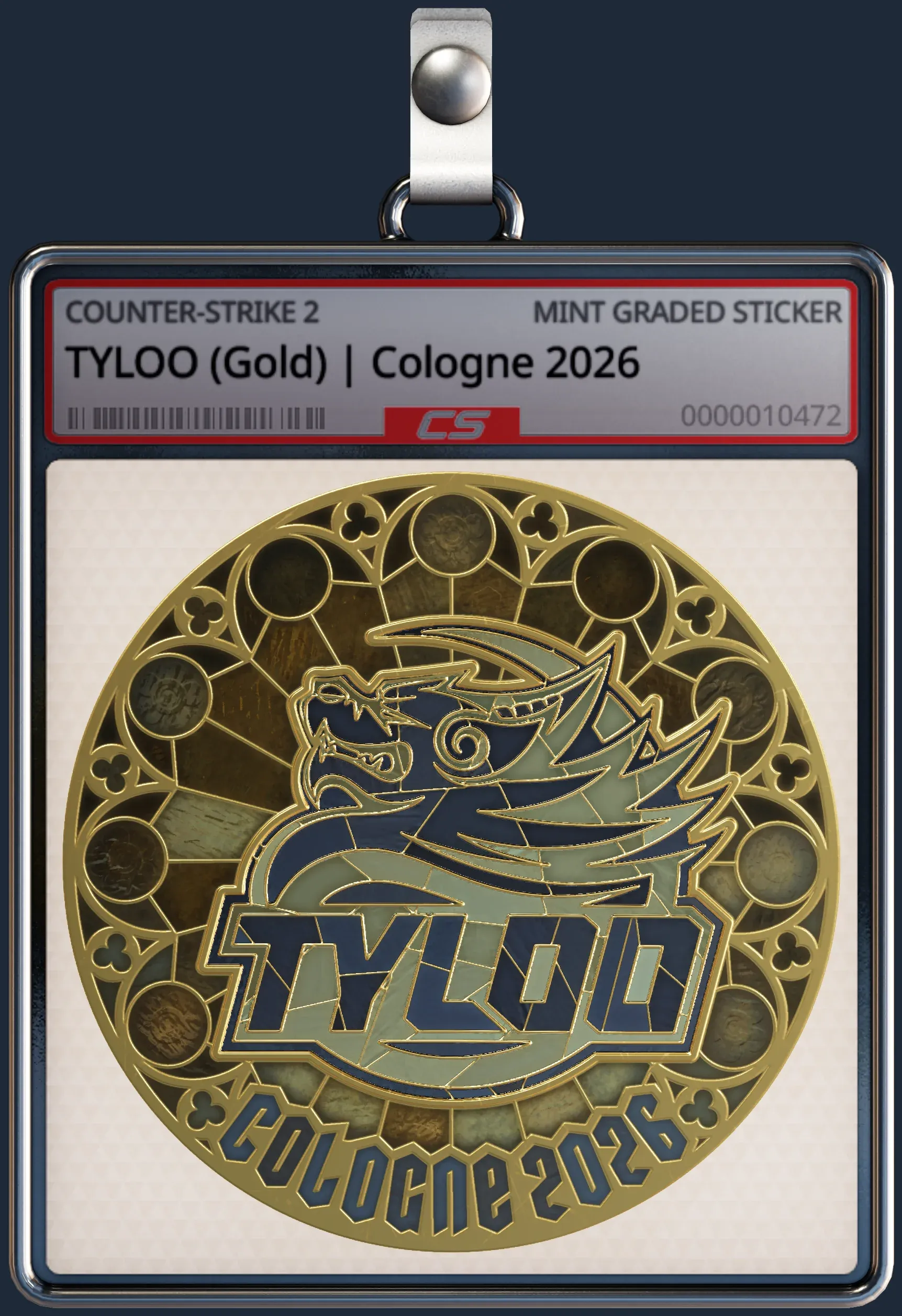 Sticker | TYLOO (Gold) | Cologne 2026 Sticker | TYLOO (Gold) | Cologne 2026