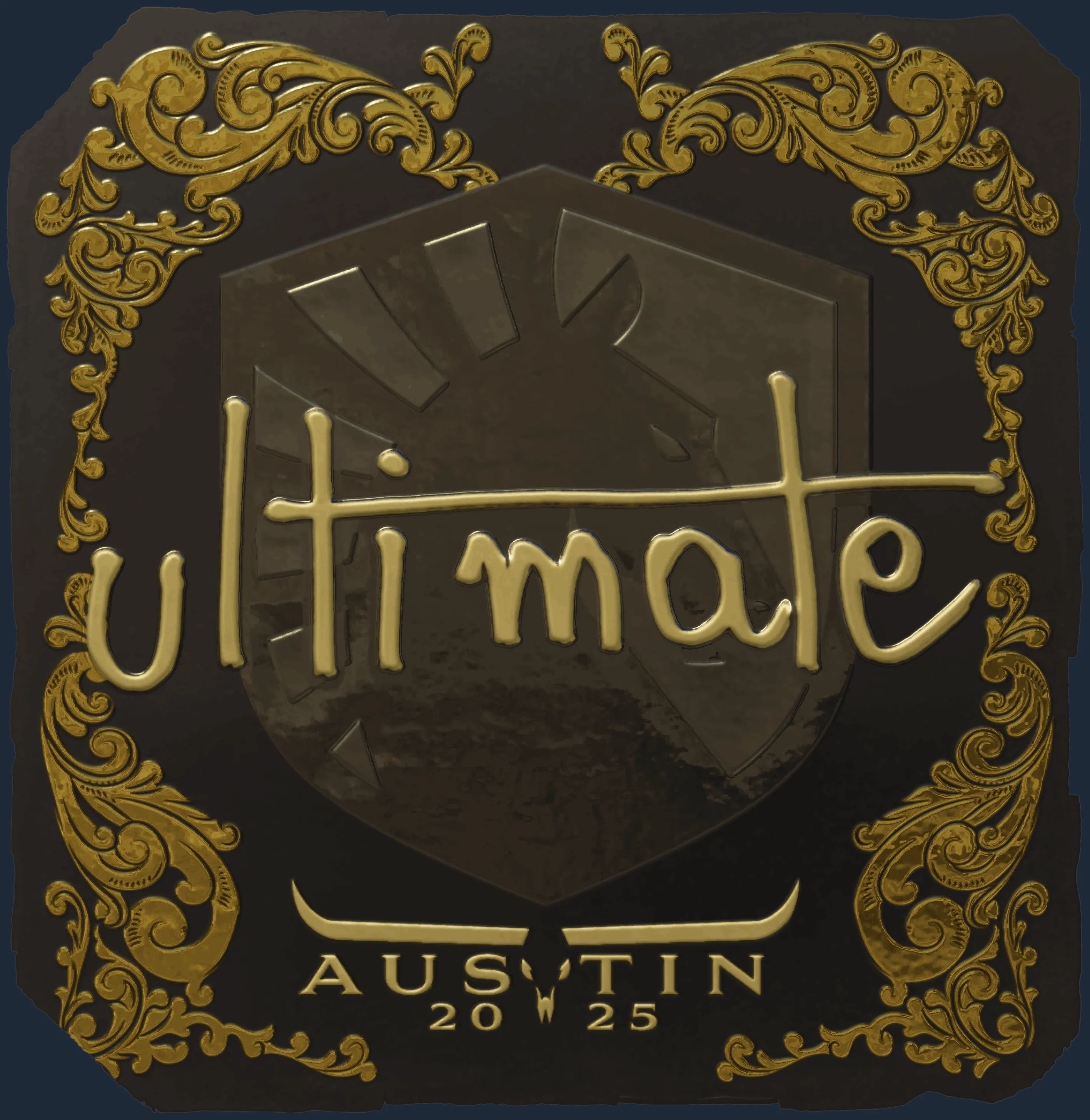 Sticker | ultimate (Gold) | Austin 2025